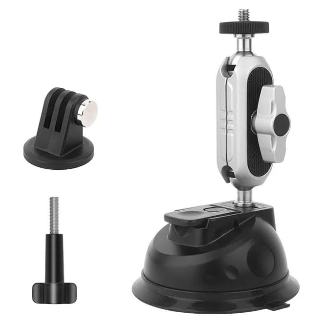 Soporte de Cámara de Aluminio REFLEX CAMERA para Coche - Ventosa 360°