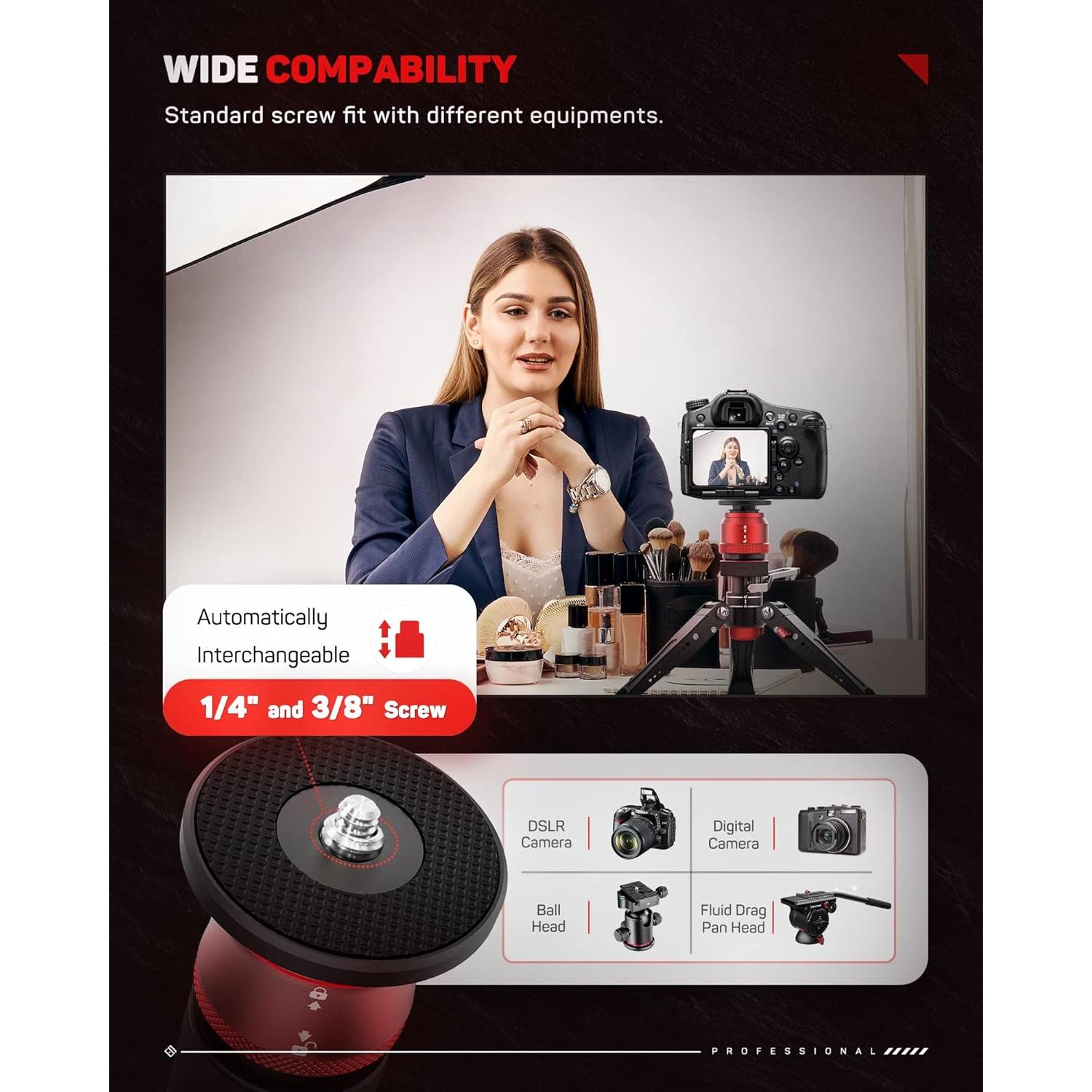 Trípode de Mesa IFOOTAGE BASE-P Profesional 0.7 kg