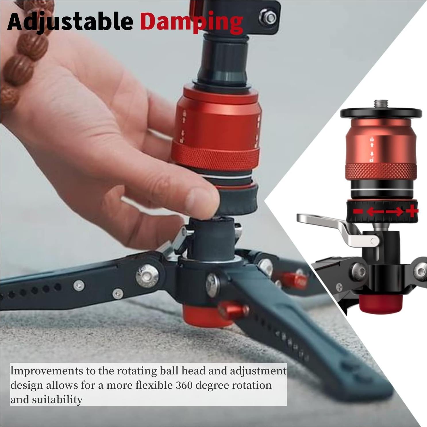 Trípode Mini Portátil IFOOTAGE Cobra 3 Base-P 8kg