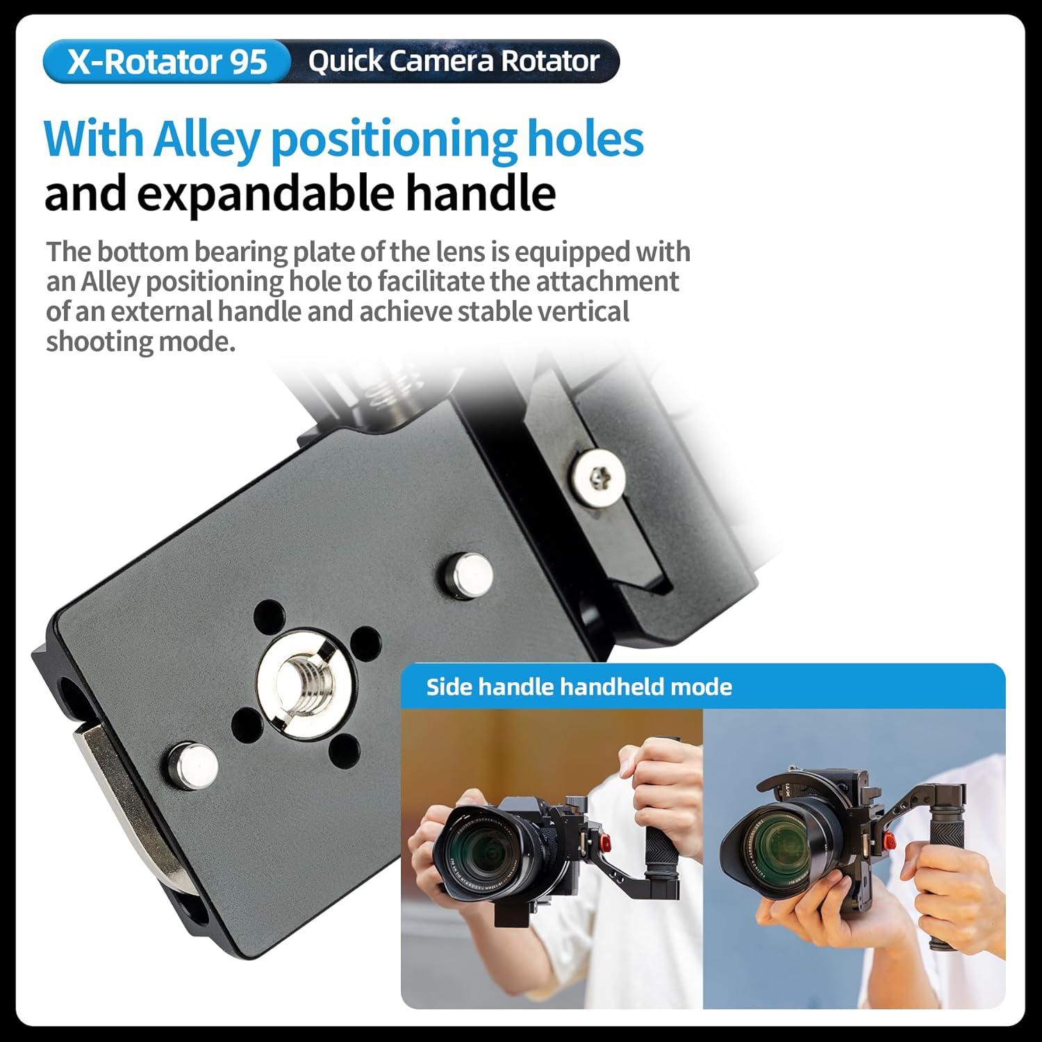 Soporte Vertical Fotopro X-R95 para Cámara DSLR SLR 0.22kg