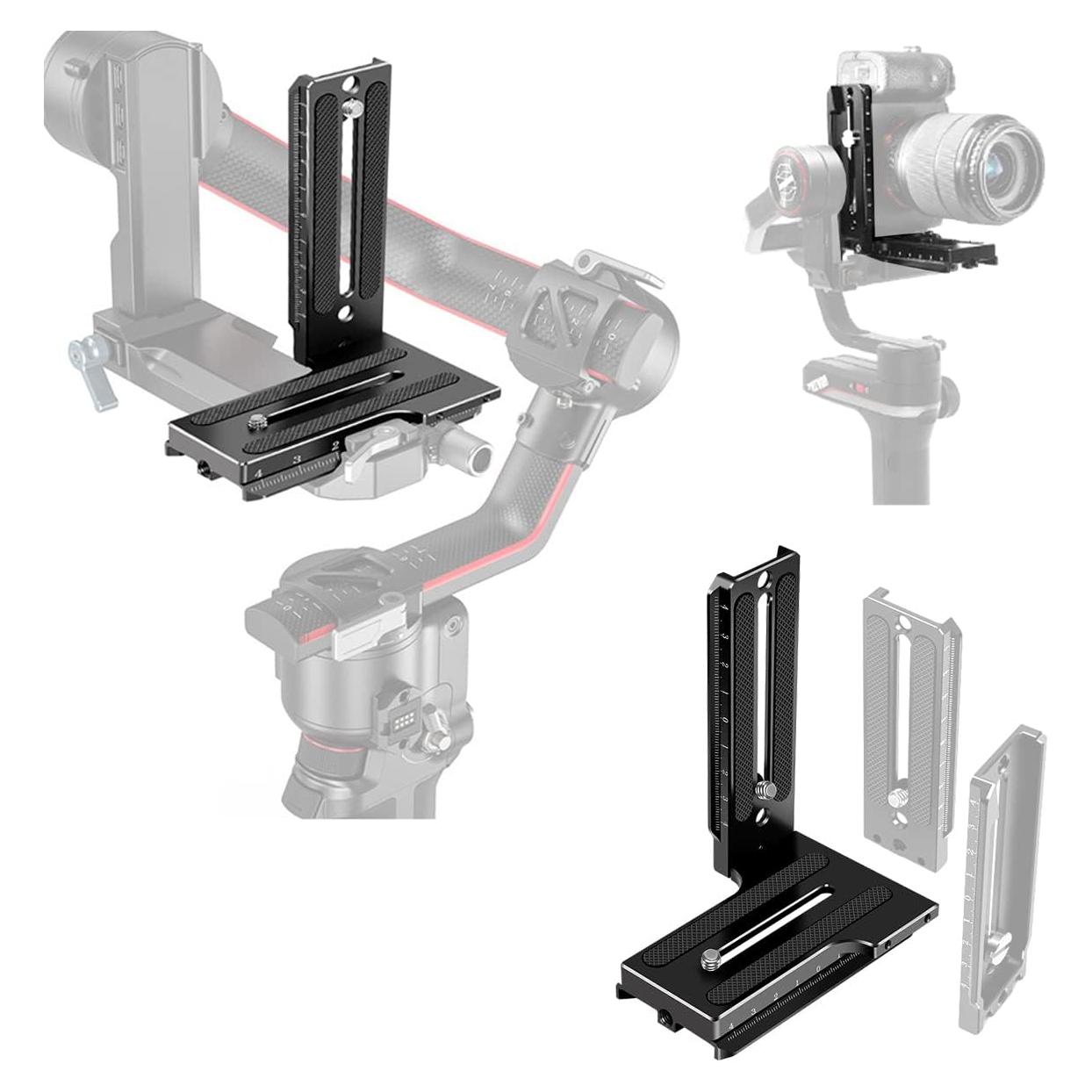 Placa de Liberación Rápida en L EaxanPic para DJI Ronin RS2 RSC2