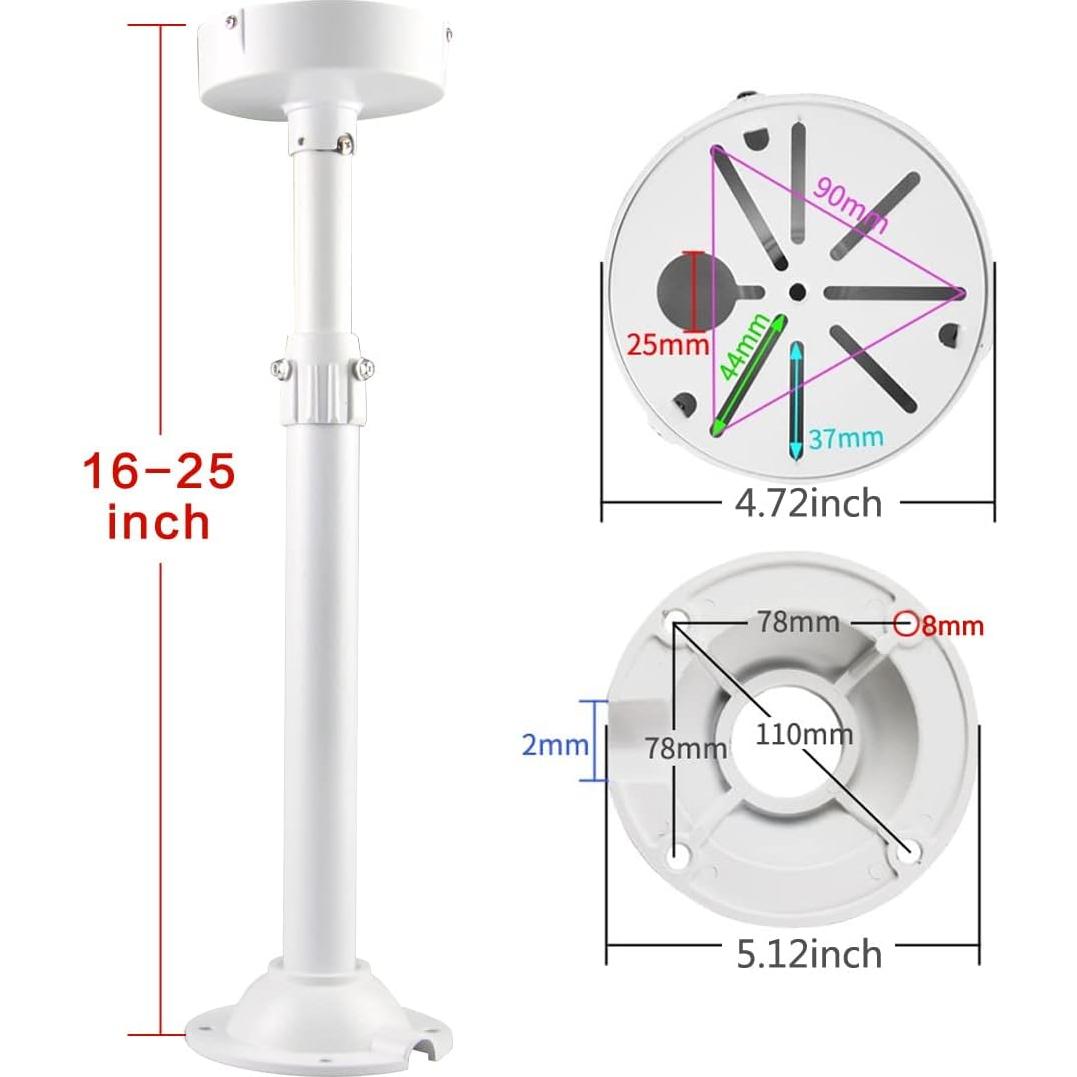 Soporte Universal para Cámara de Seguridad L51 Ajustable 40-63 cm