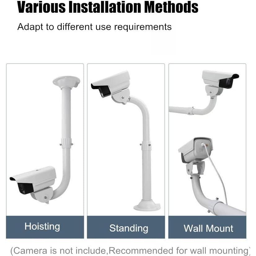 Soporte Extensor de Techo para Cámara de Seguridad V-Fiabilidad 30-60cm