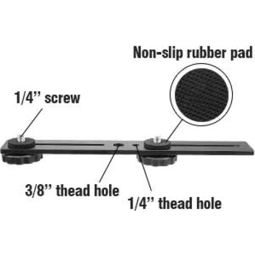 Soporte Doble para Flash ChromLives 20.3cm 2 Paquete