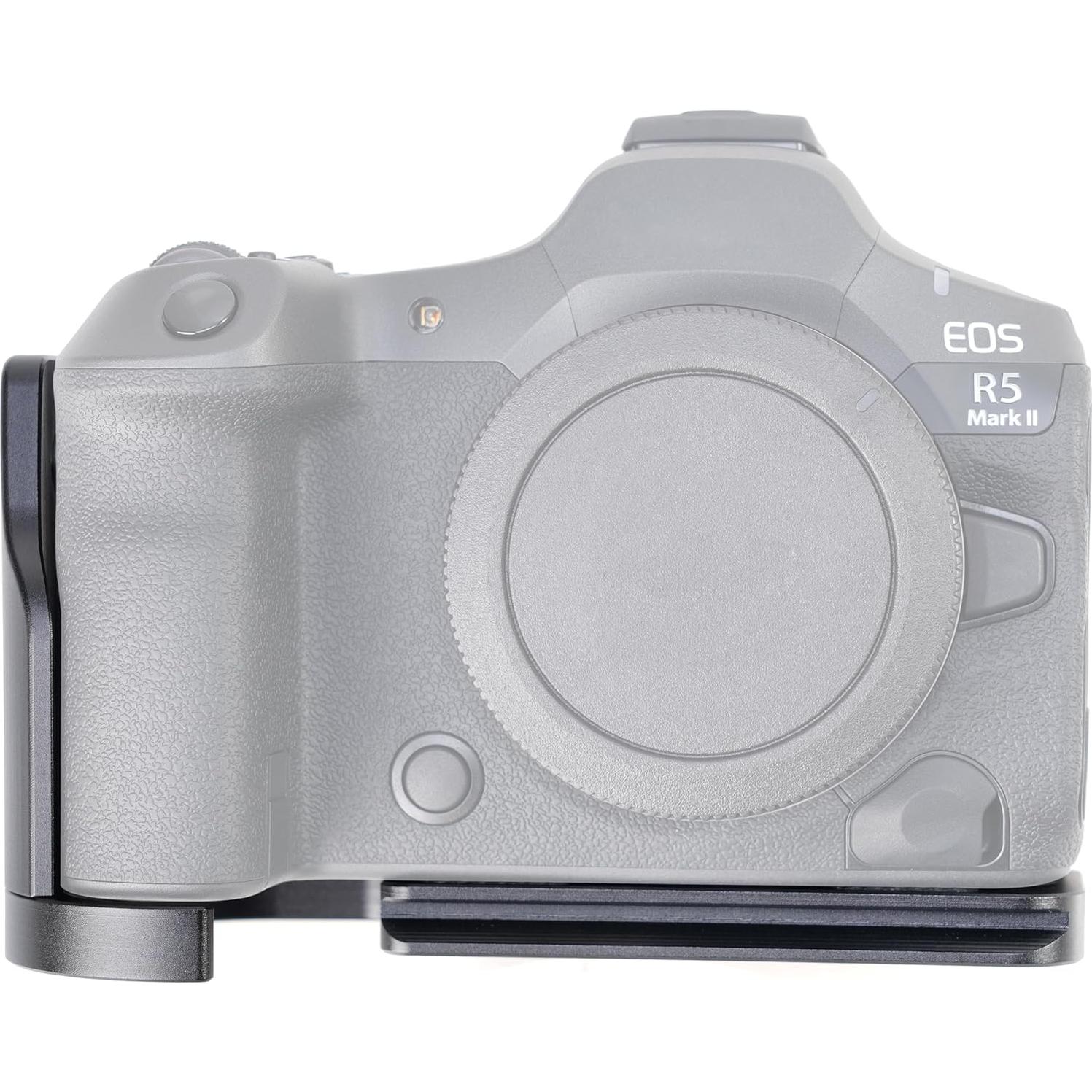 Soporte L-Shape FocusFoto para Canon EOS R5 Mark II - Aluminio