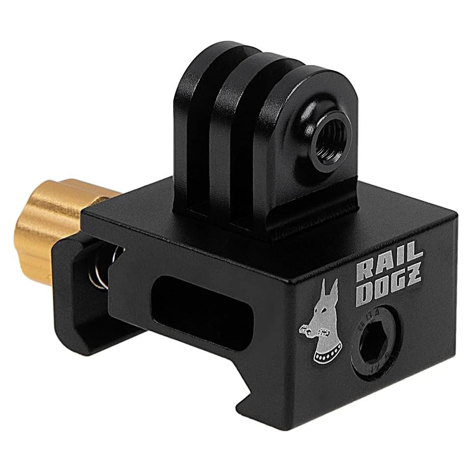 Montaje Fotodiox Rail DOGZ 3 Puntas para Riel Picatinny 1913