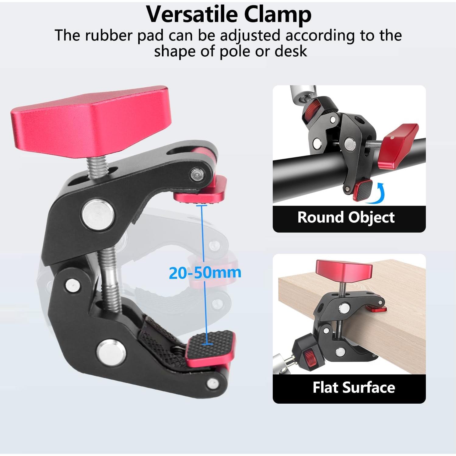 Brazo Mágico HEMMOTOP MS02 28 cm Carga 2.5 kg Ajustable