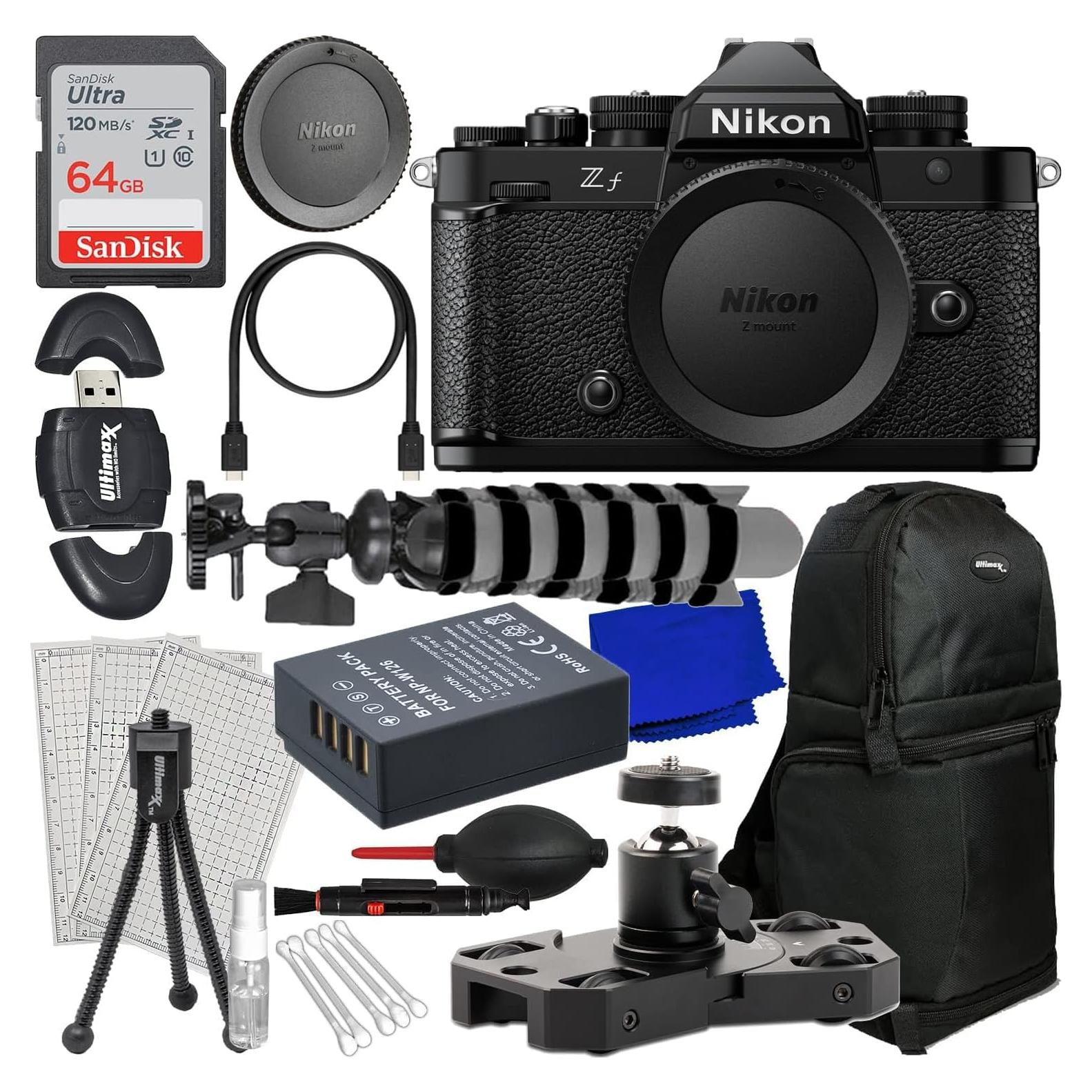 Cámara Sin Espejo Nikon Zf 24.5MP + Accesorios Completo