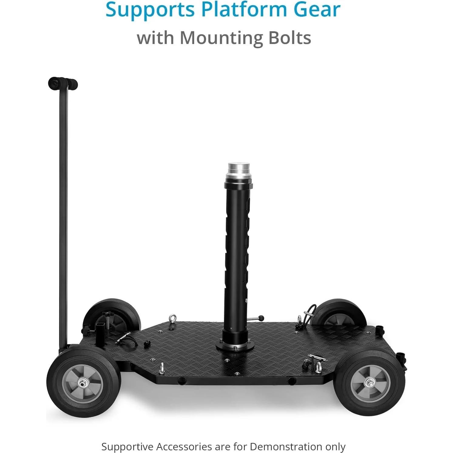 Adaptador de Montaje Proaim Euro/Elemac Base 200kg Aluminio CNC