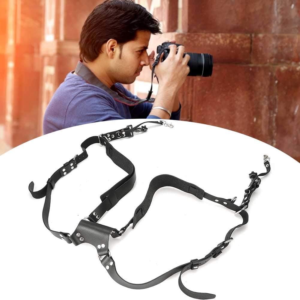 Arnés de Doble Cámara Leopacat con Correa Ajustable y Seguridad