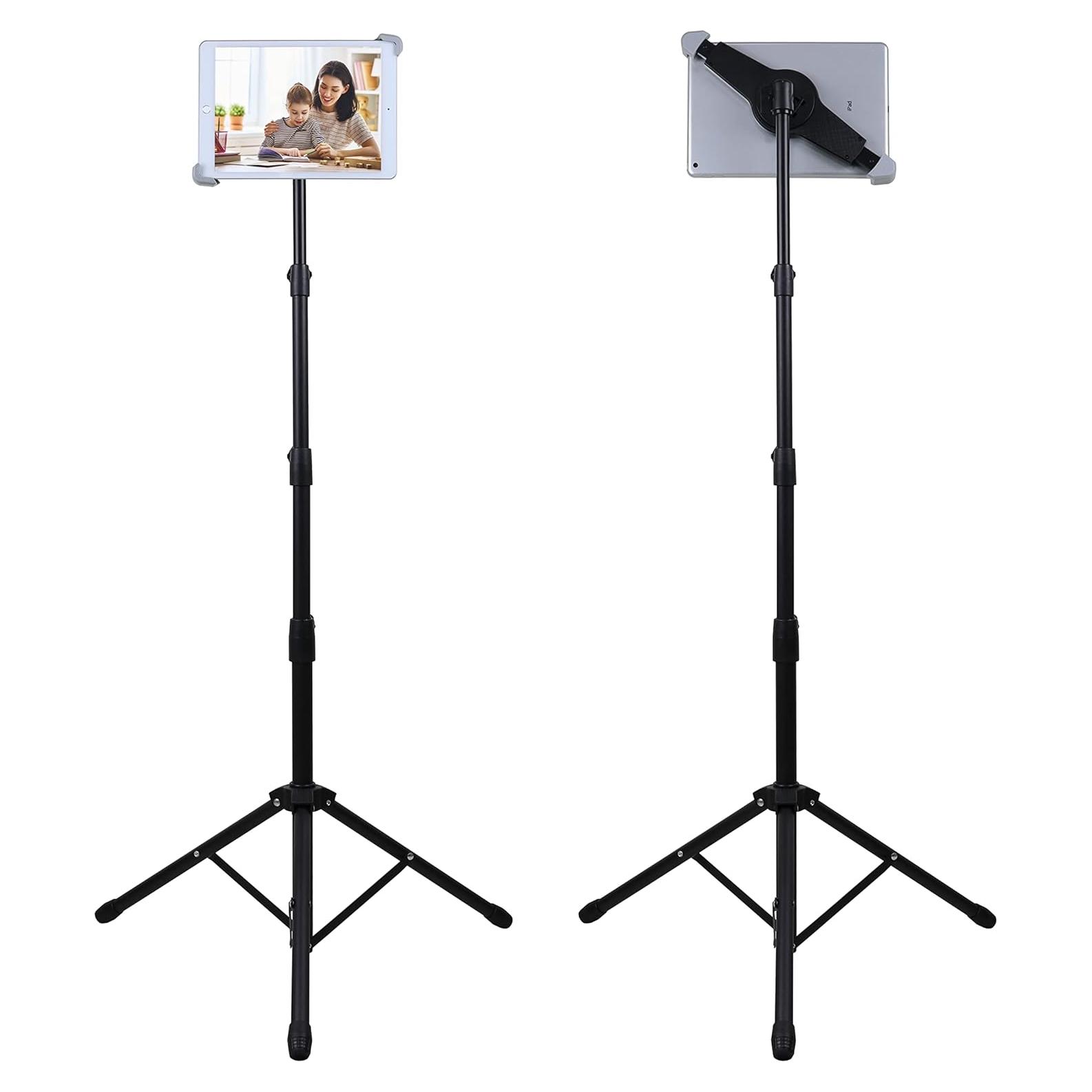 Soporte de trípode ajustable Raking para tablet 9.5-14.5"