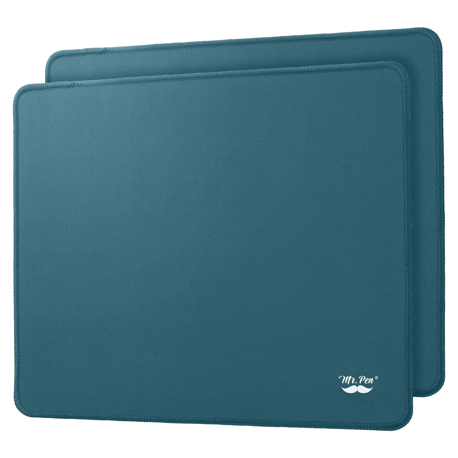 Alfombrilla de Ratón Mr. Pen Azul Cian Paquete de 2