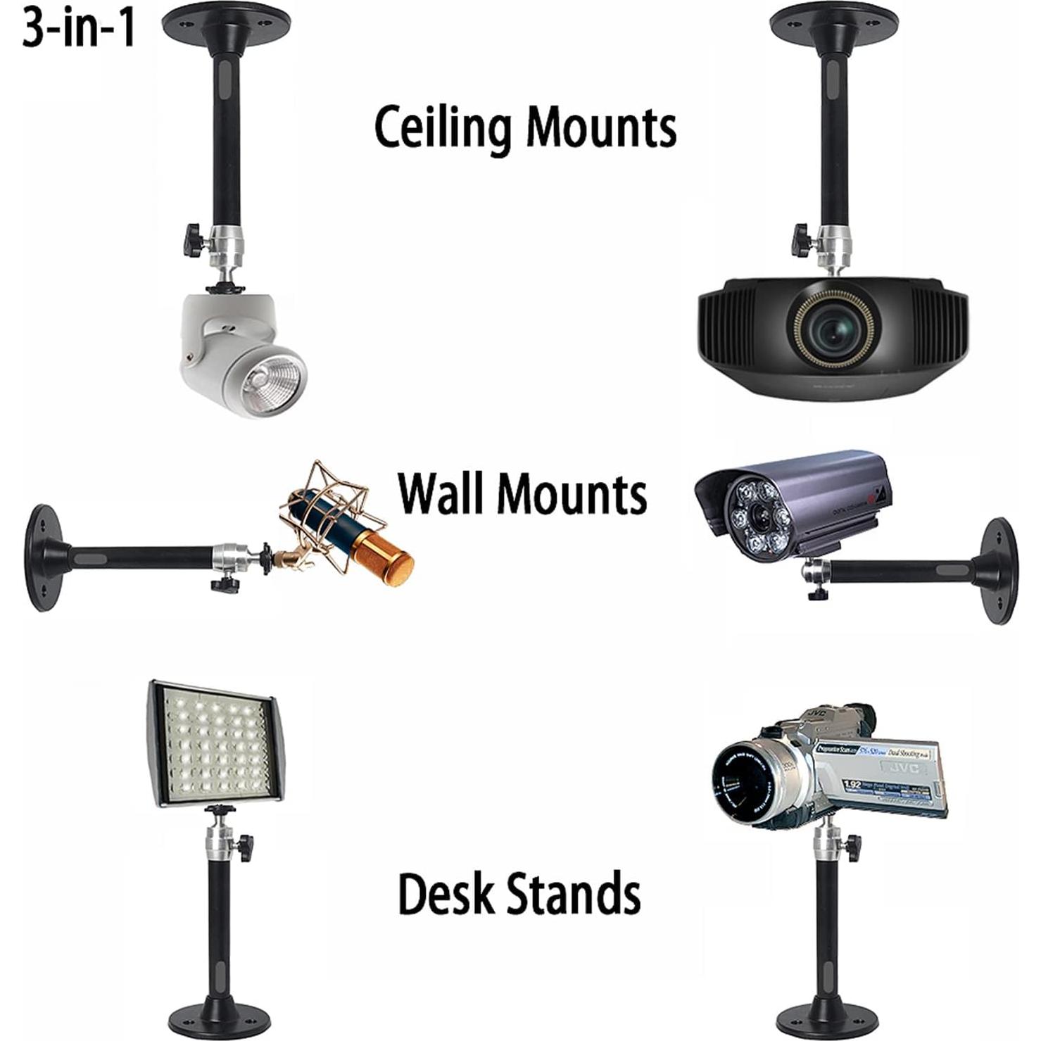 Soporte de Techo para Mini Proyector 2-Be-Best Ajustable 18cm