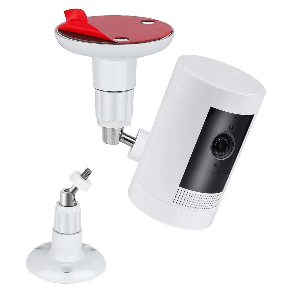 Soporte de Cámara Adhesivo Ring 360° Ajustable Blanco