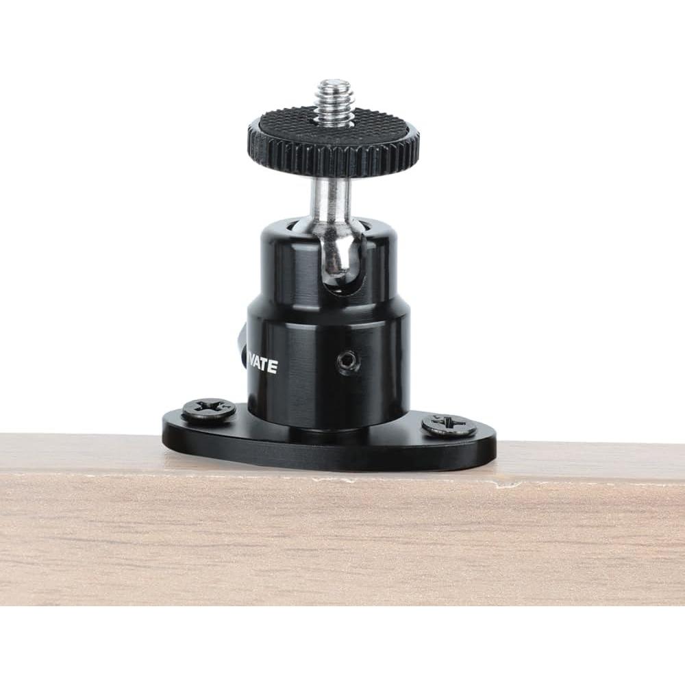 Cabezal Esférico Mini CAMVATE 1/4"-20 Ajustable 360°