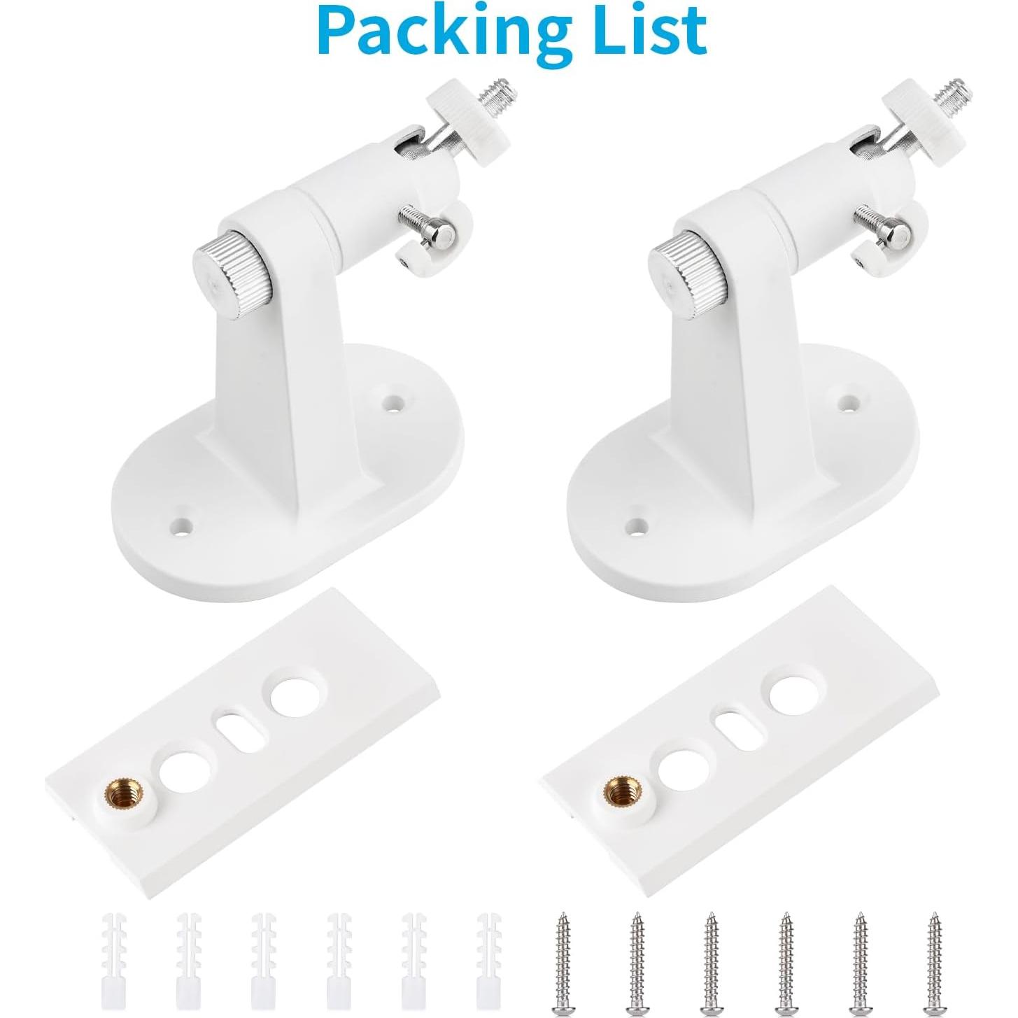 Soporte de Pared Ajustable 360° para Ring Spotlight Cam - 2 Paquetes