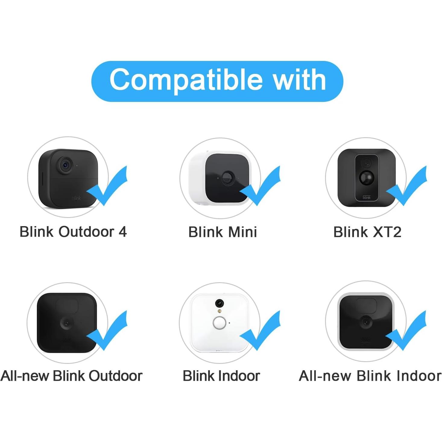 Soporte de Pared Ajustable para Cámaras Blink - 2 Paquetes