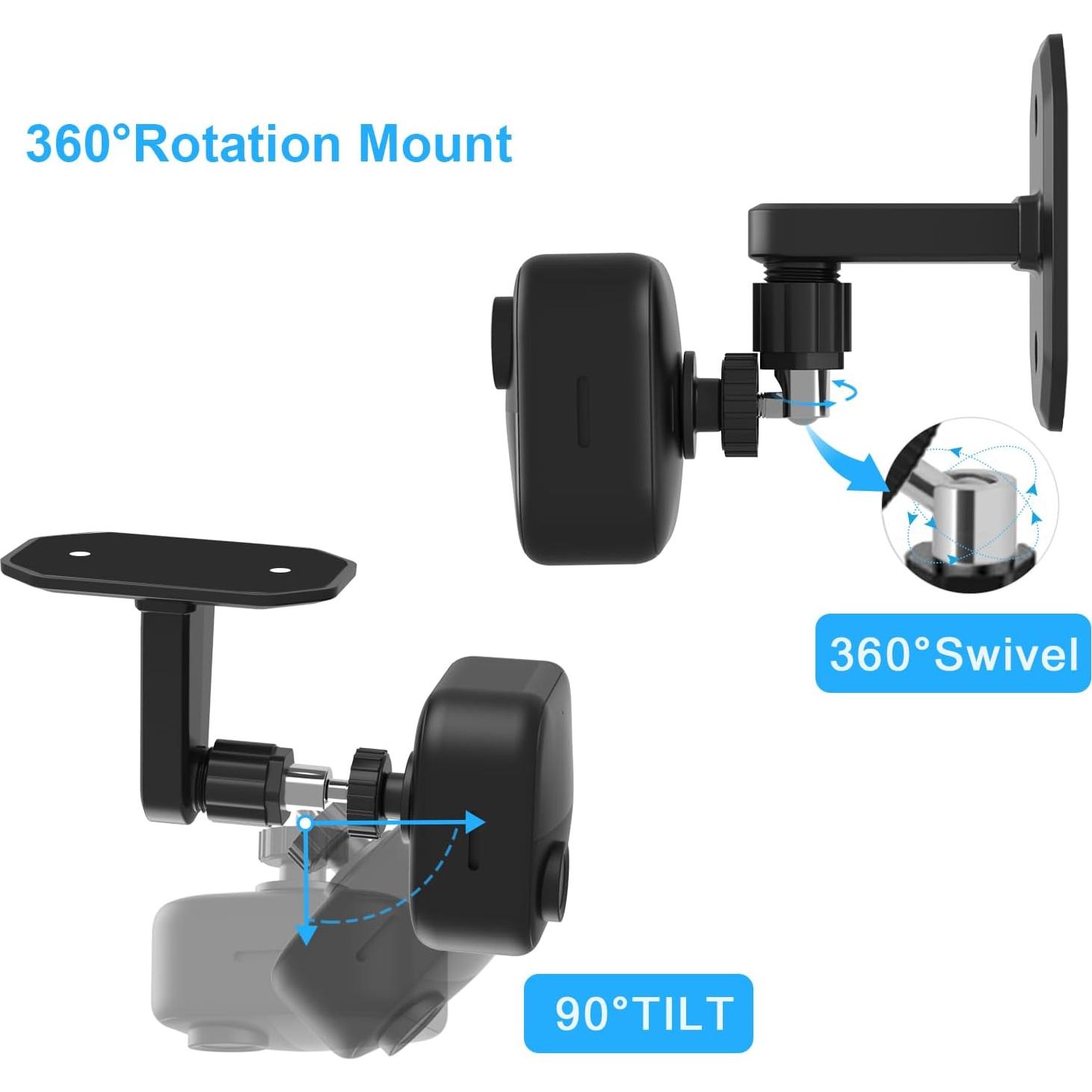 Soporte de Pared Ajustable para Cámaras Blink - 2 Paquetes