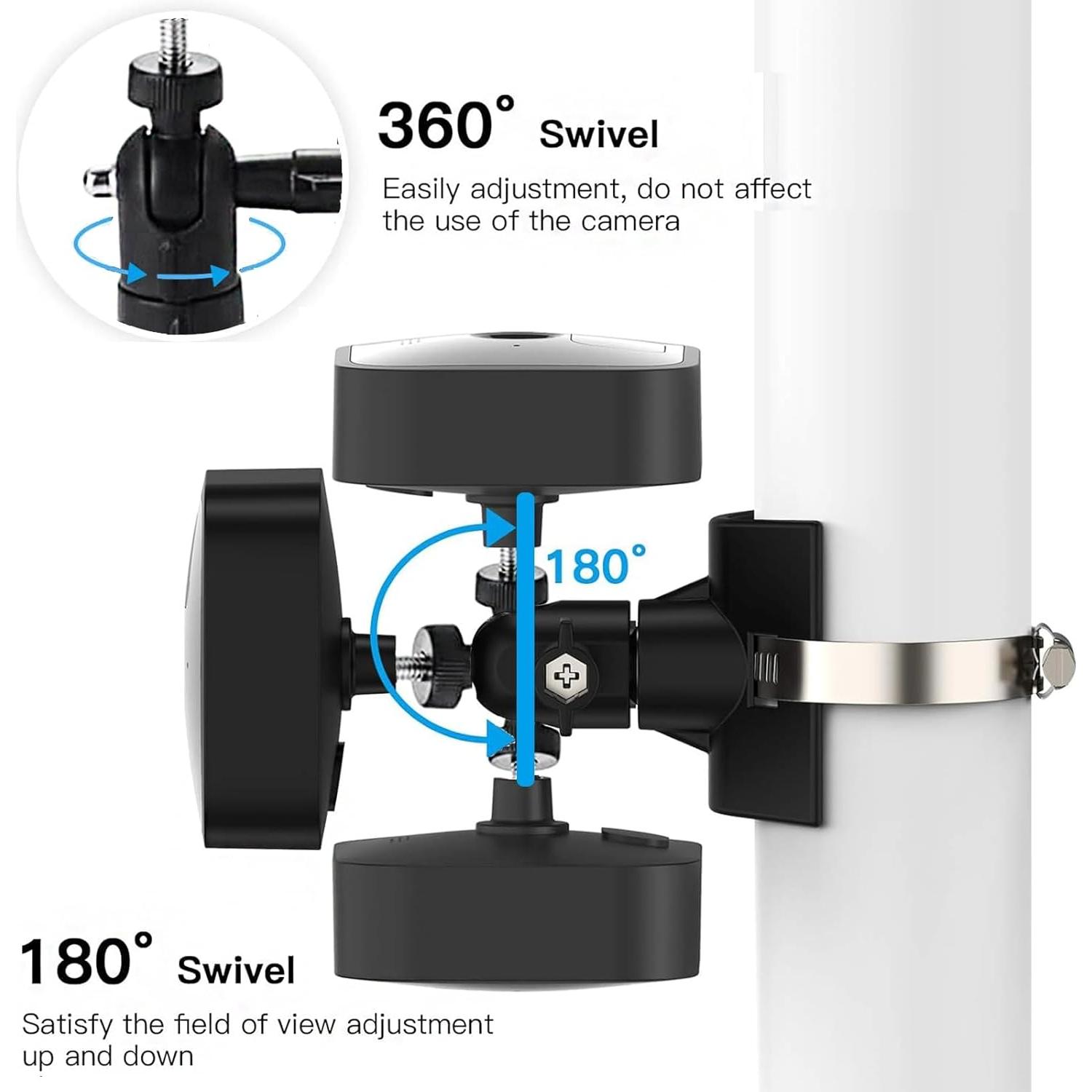 Soporte de Montaje para Cámara Blink - 2 Paquete, Sin Perforación