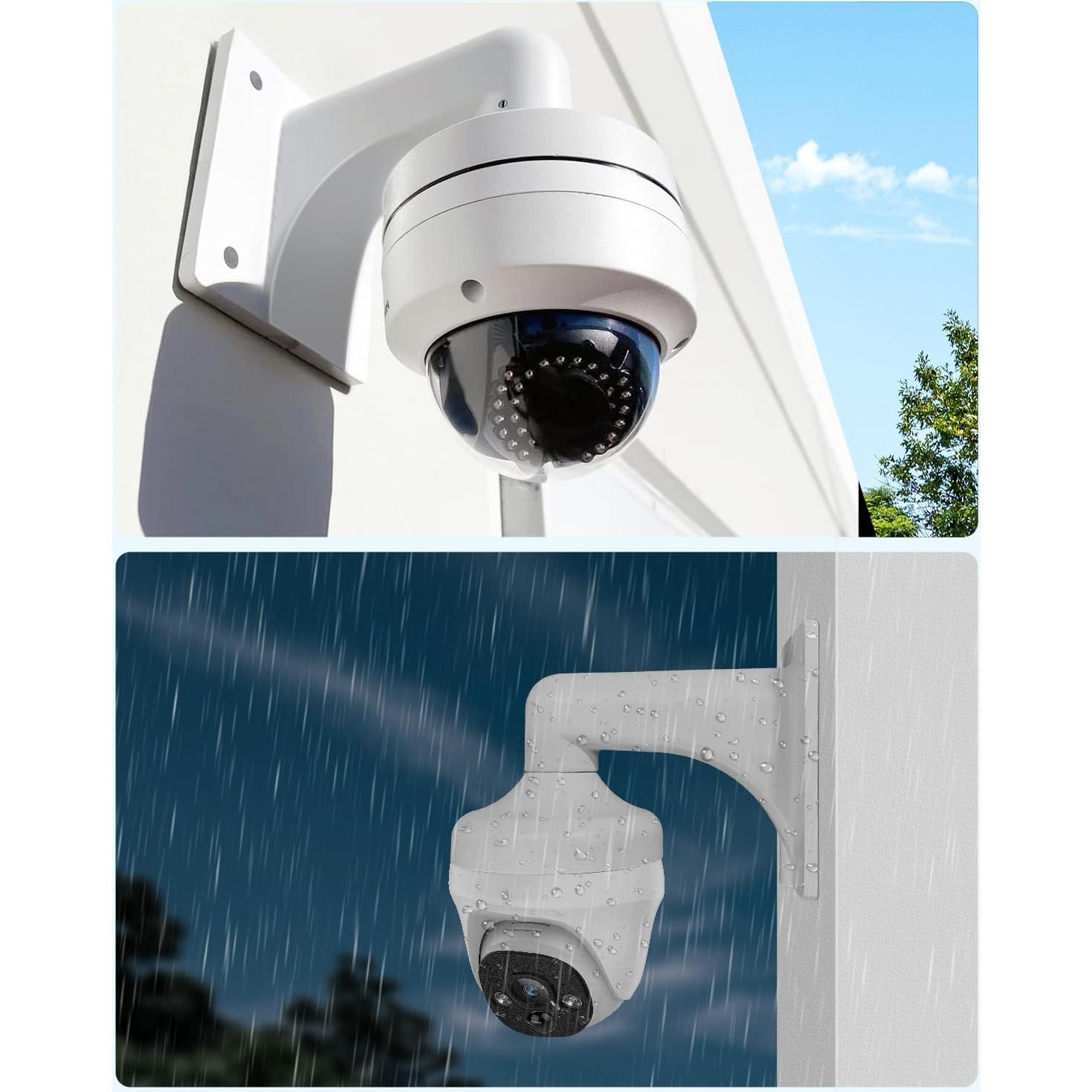 Soporte de cámara de seguridad OOSSXX universal para pared