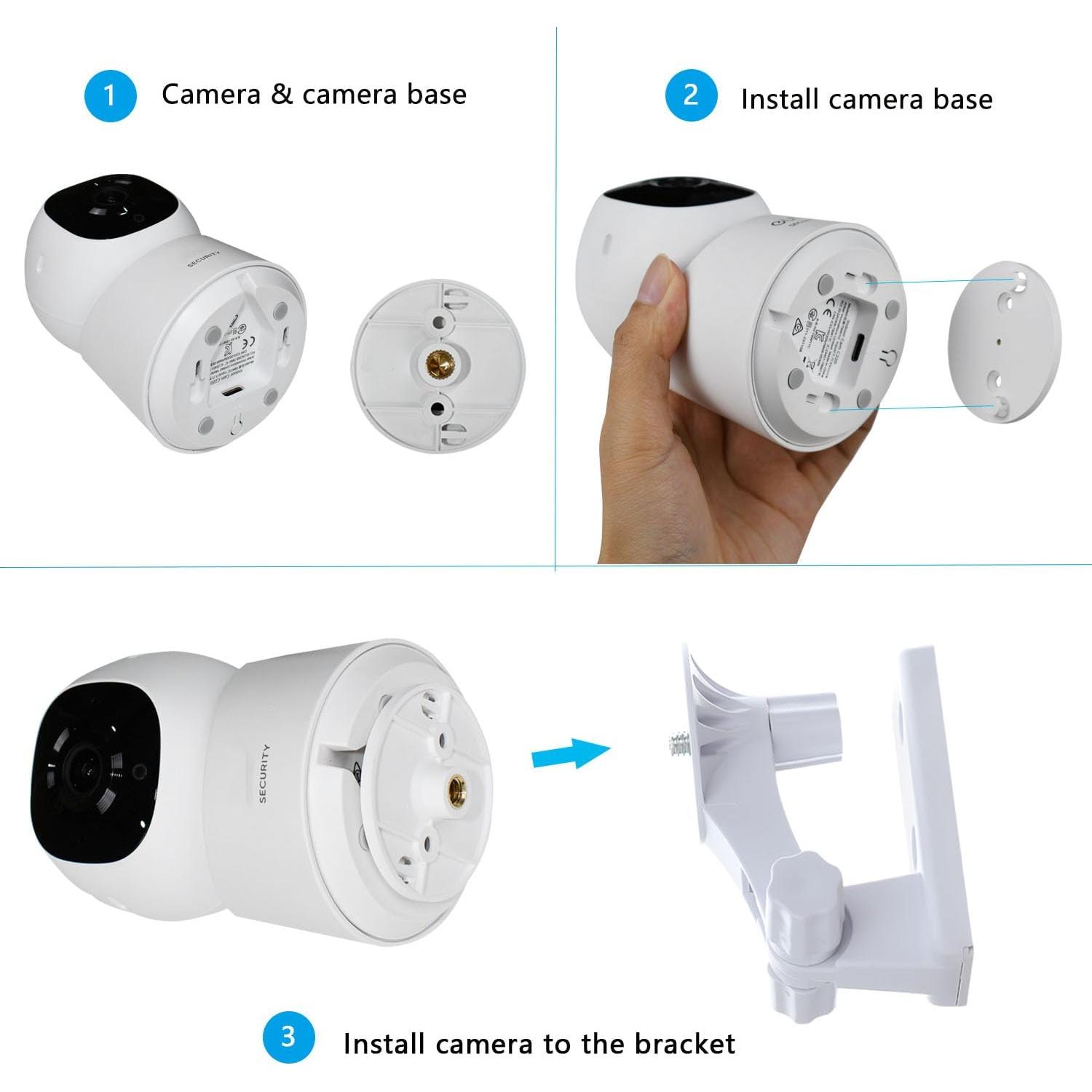 Soporte de Pared para Cámara eufy E30/C220/C210 Ajustable
