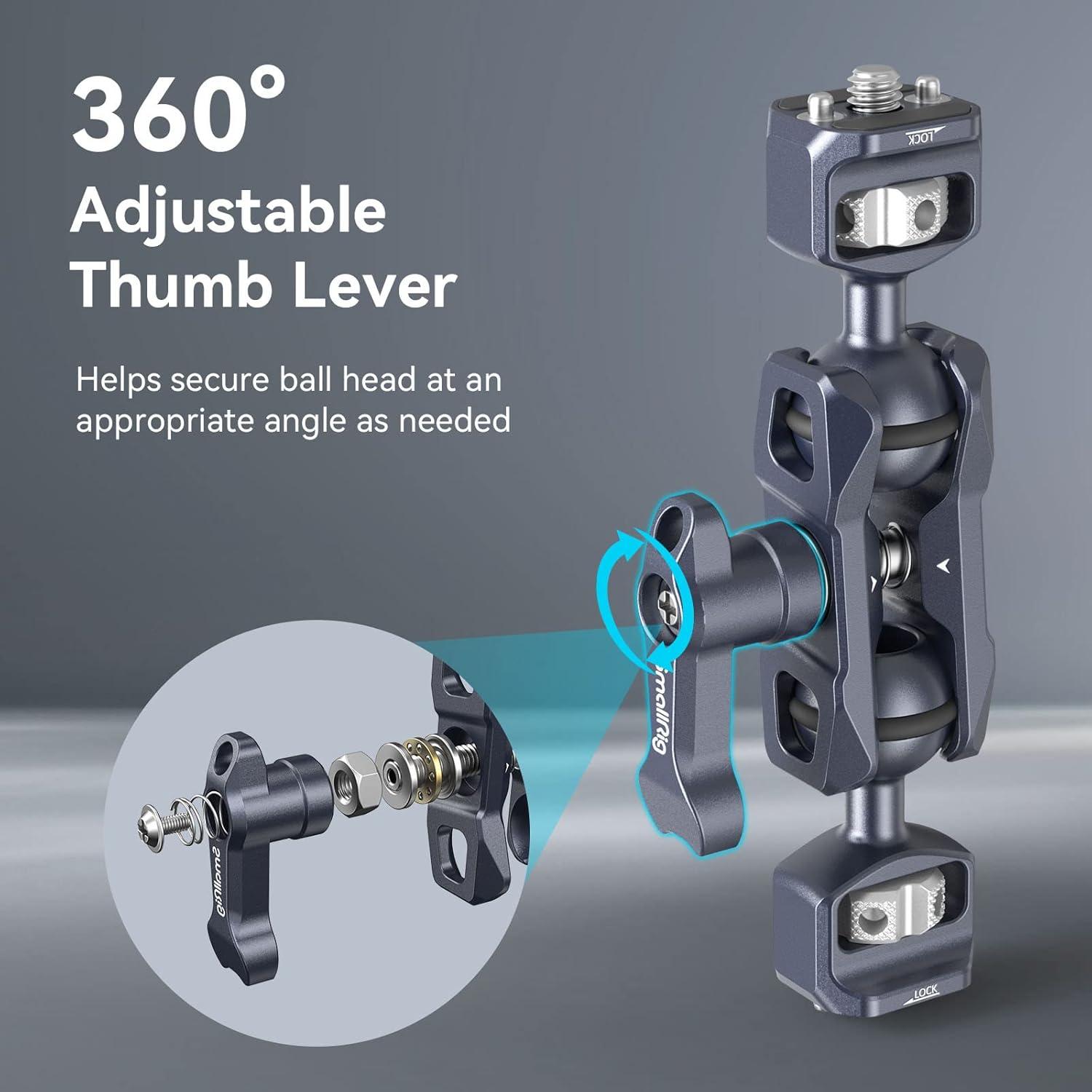 Brazo Mágico SmallRig 3873 para Cámara 88g Ajustable