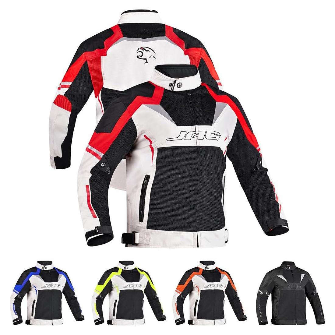 Chaqueta de Motocicleta JAG Horizon - Alta Visibilidad CE