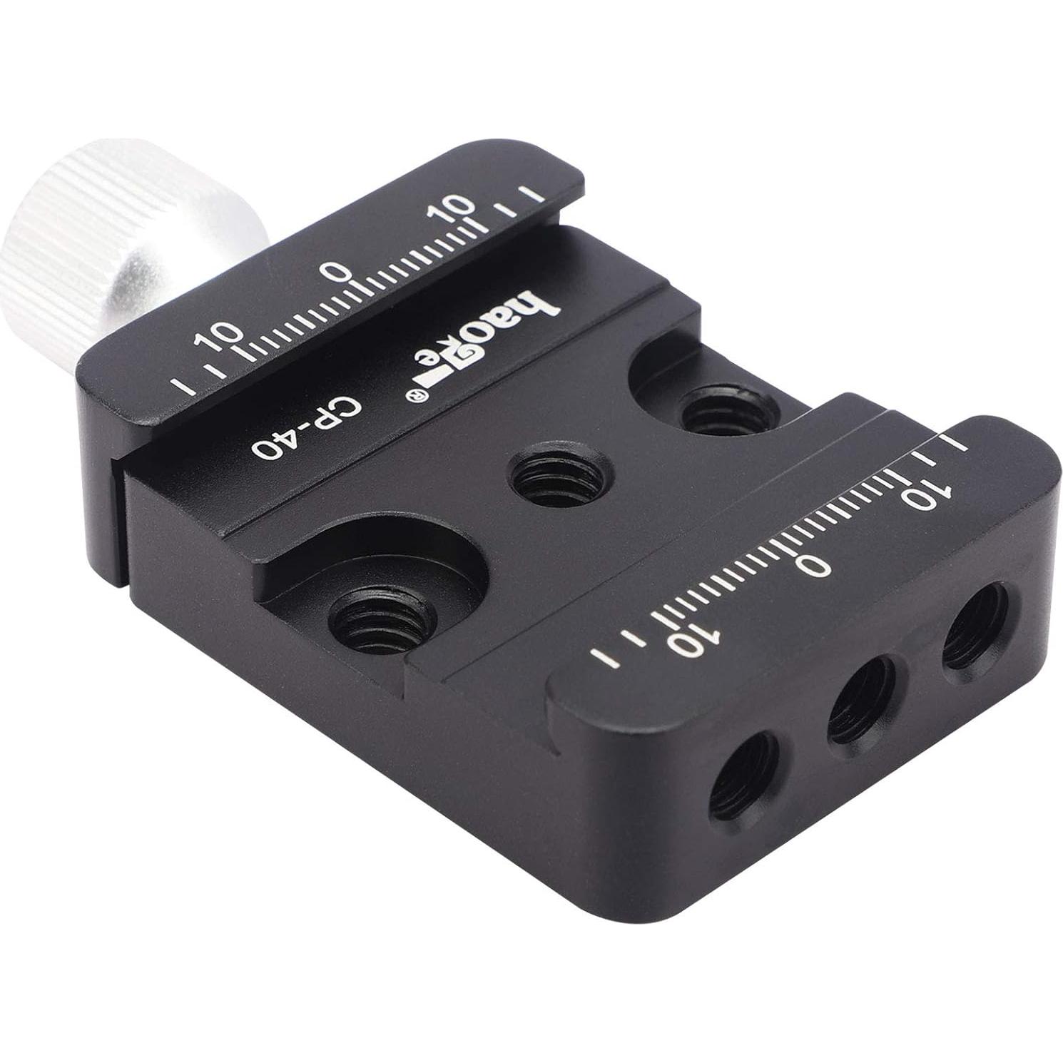 Abrazadera de Liberación Rápida Haoge CP-40 para Gimbal DSLR