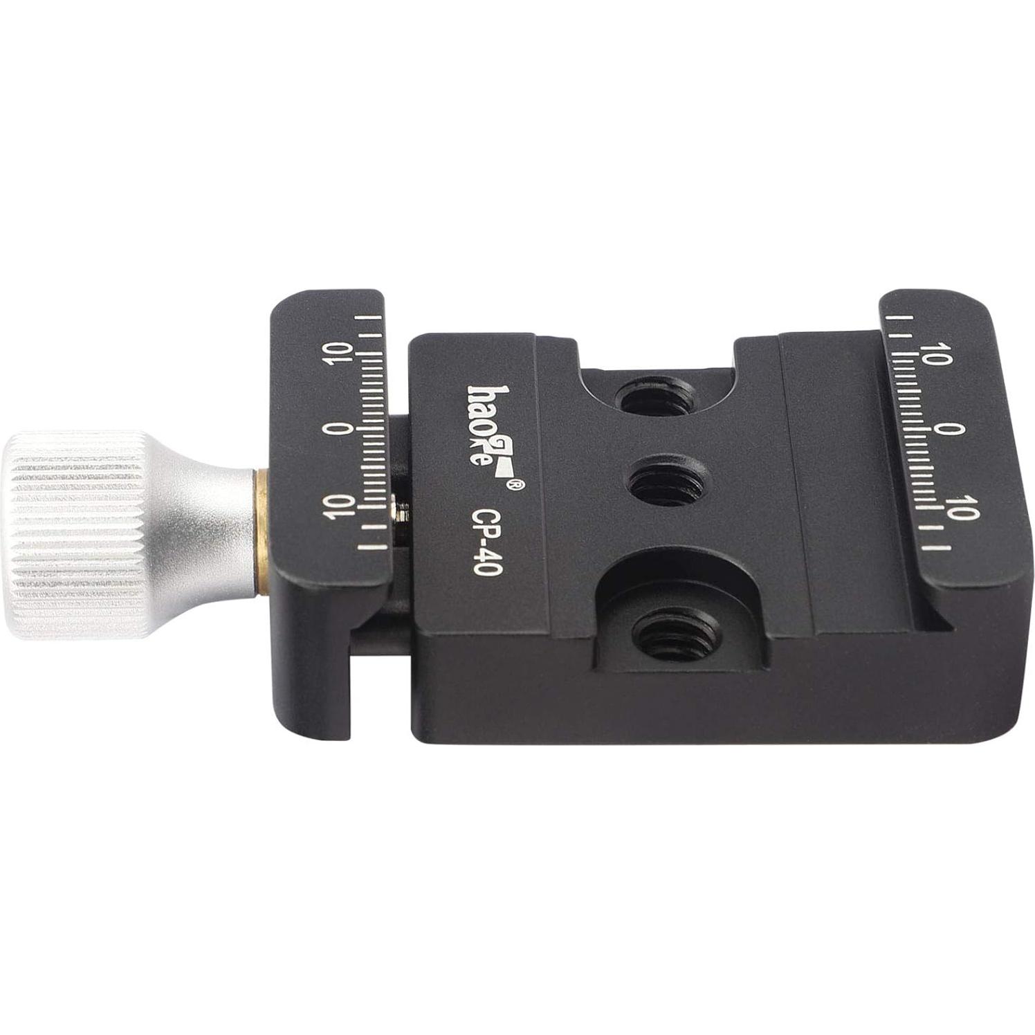 Abrazadera de Liberación Rápida Haoge CP-40 para Gimbal DSLR