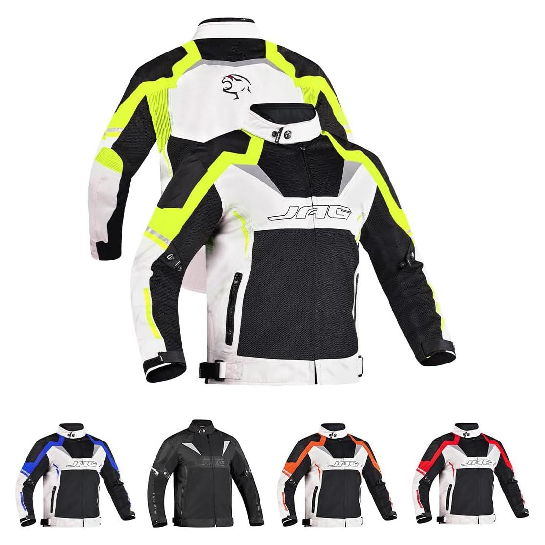 Chaqueta de Motocicleta JAG Horizon - Alta Visibilidad CE