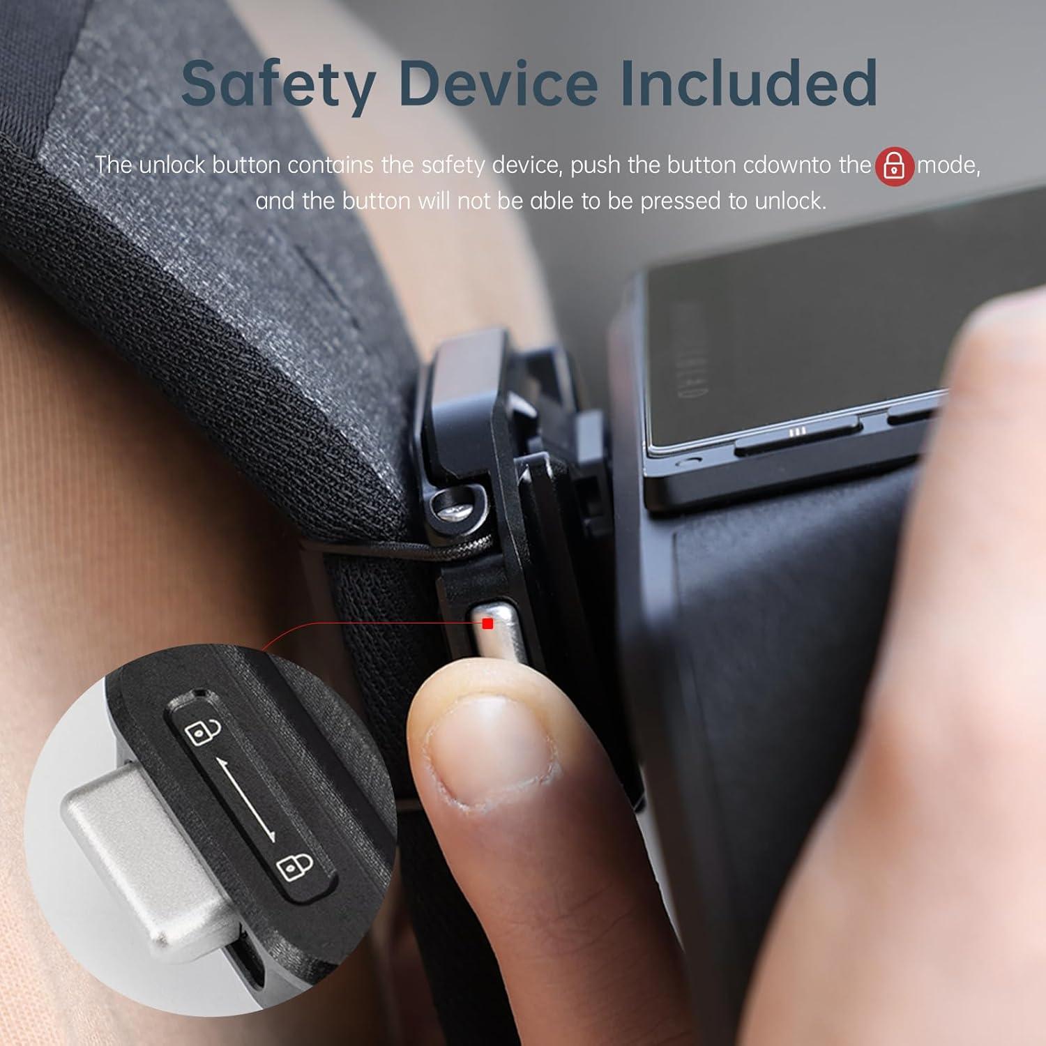 Sistema de liberación rápida ULANZI F38 para cámara y mochila