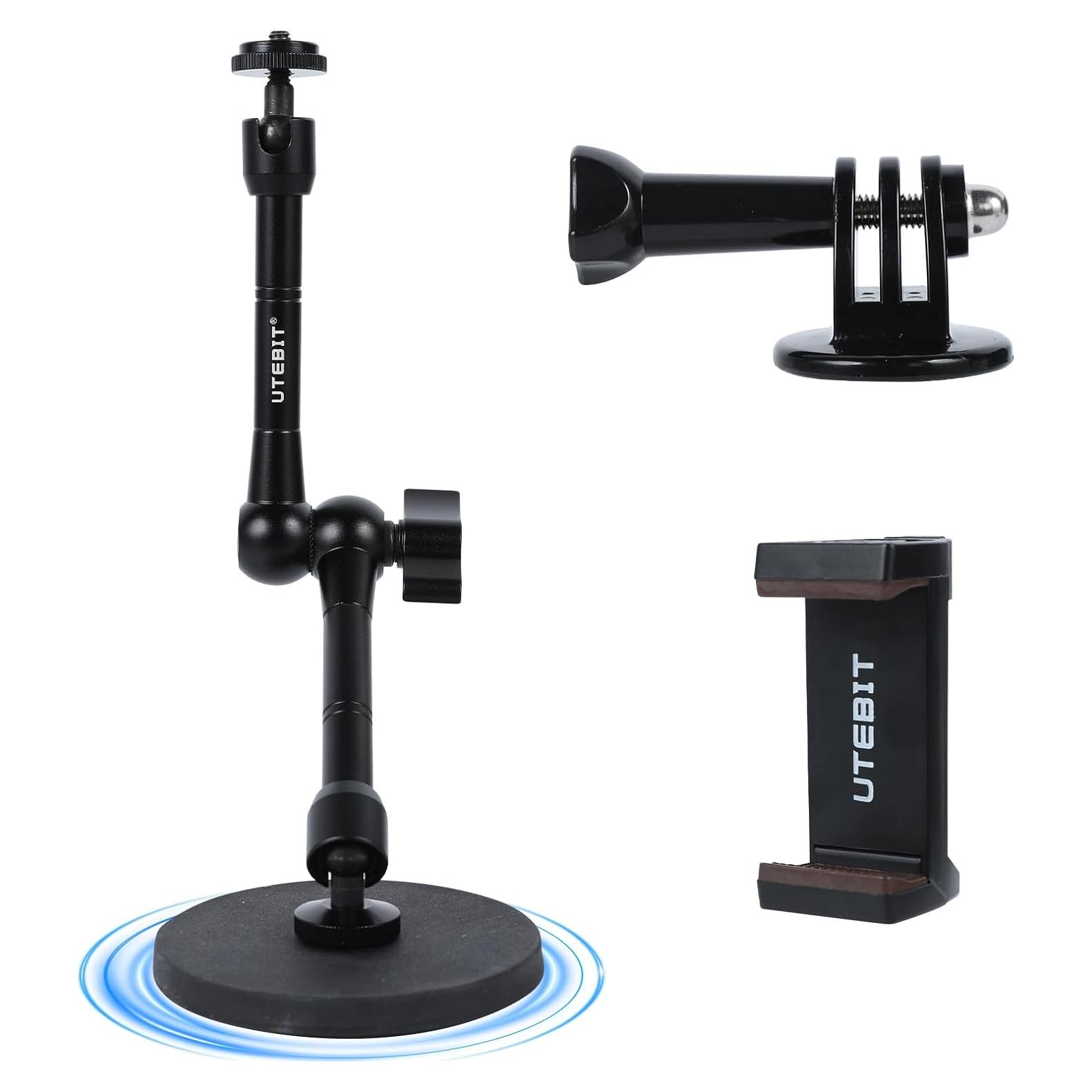 Soporte de Cámara Magnético UTEBIT 88mm con Brazo de 27.94cm