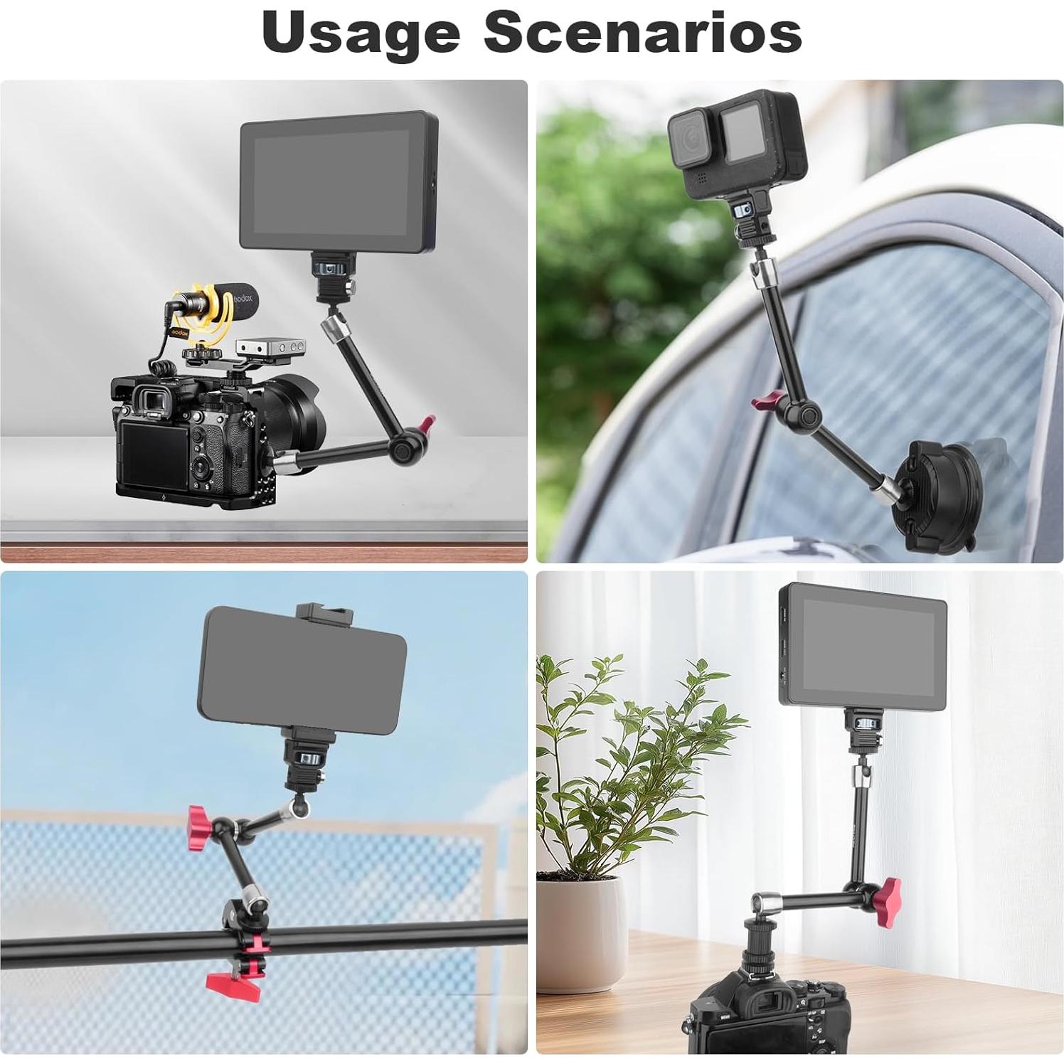 Brazo Mágico Articulado 28cm Mechrig SY031 Aluminio 2.5kg