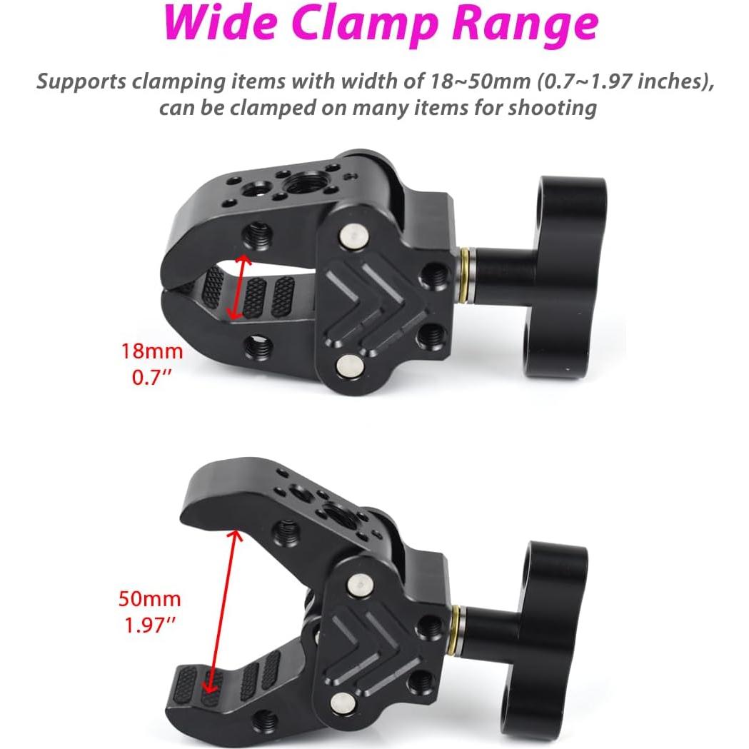 Super Clamp Akeipho para Cámara y Accesorios Fotográficos