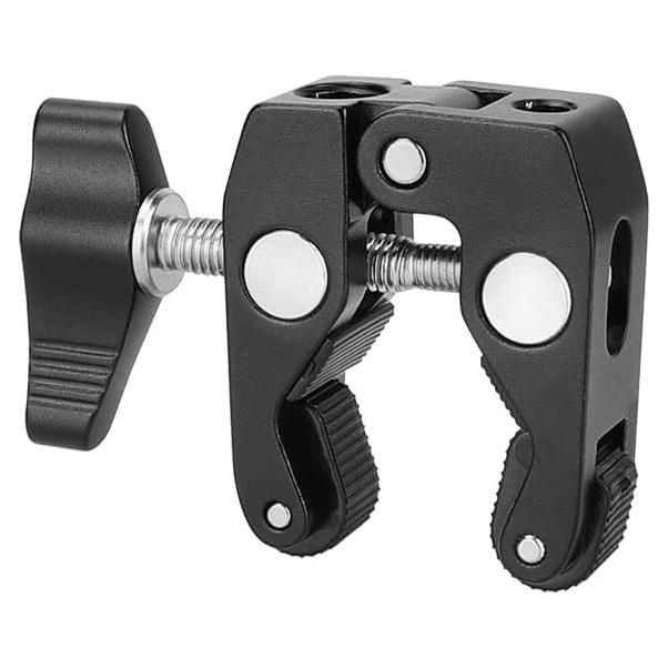 Super Crab Clamp SZRIG con rosca 1/4" y 3/8" para estudio