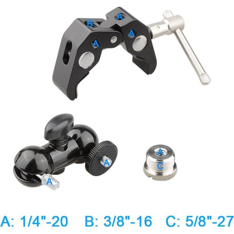 Abrazadera de Cangrejo CAMVATE para Micrófonos 1.2 KG