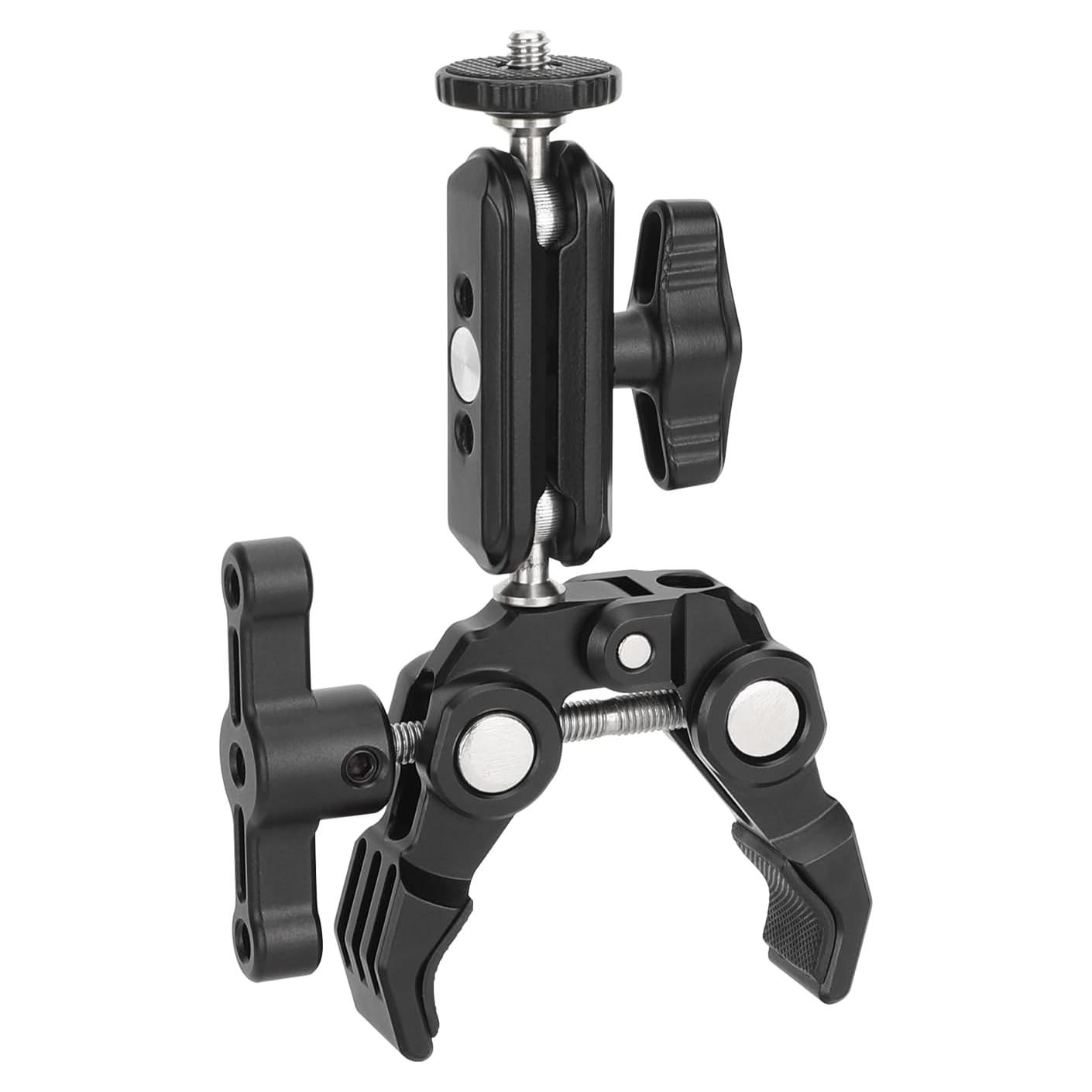 Soporte para Cámara de Acción CAMVATE con Abrazadera y Brazo Mágico