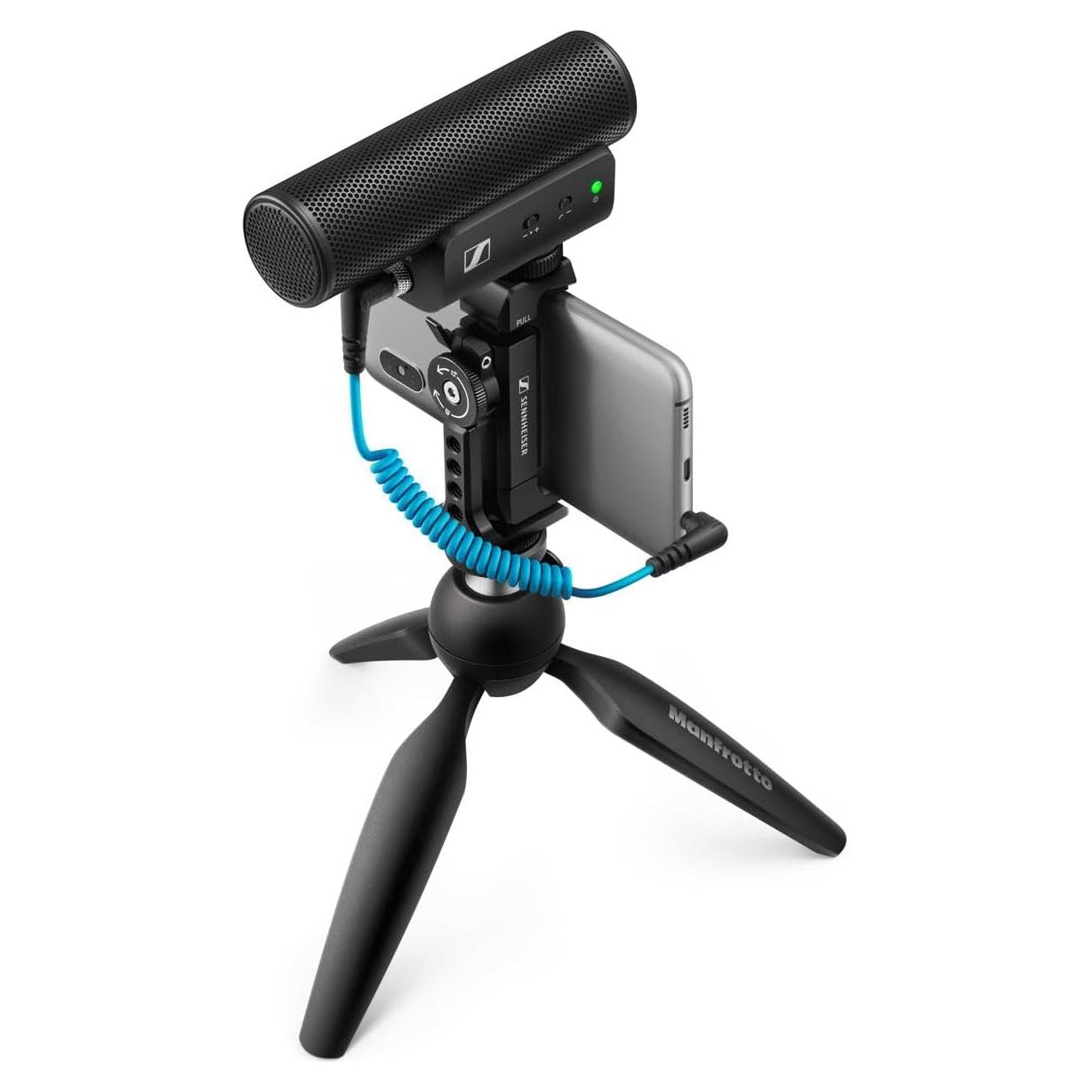 Micrófono Direccional Sennheiser MKE 400 + Kit Móvil