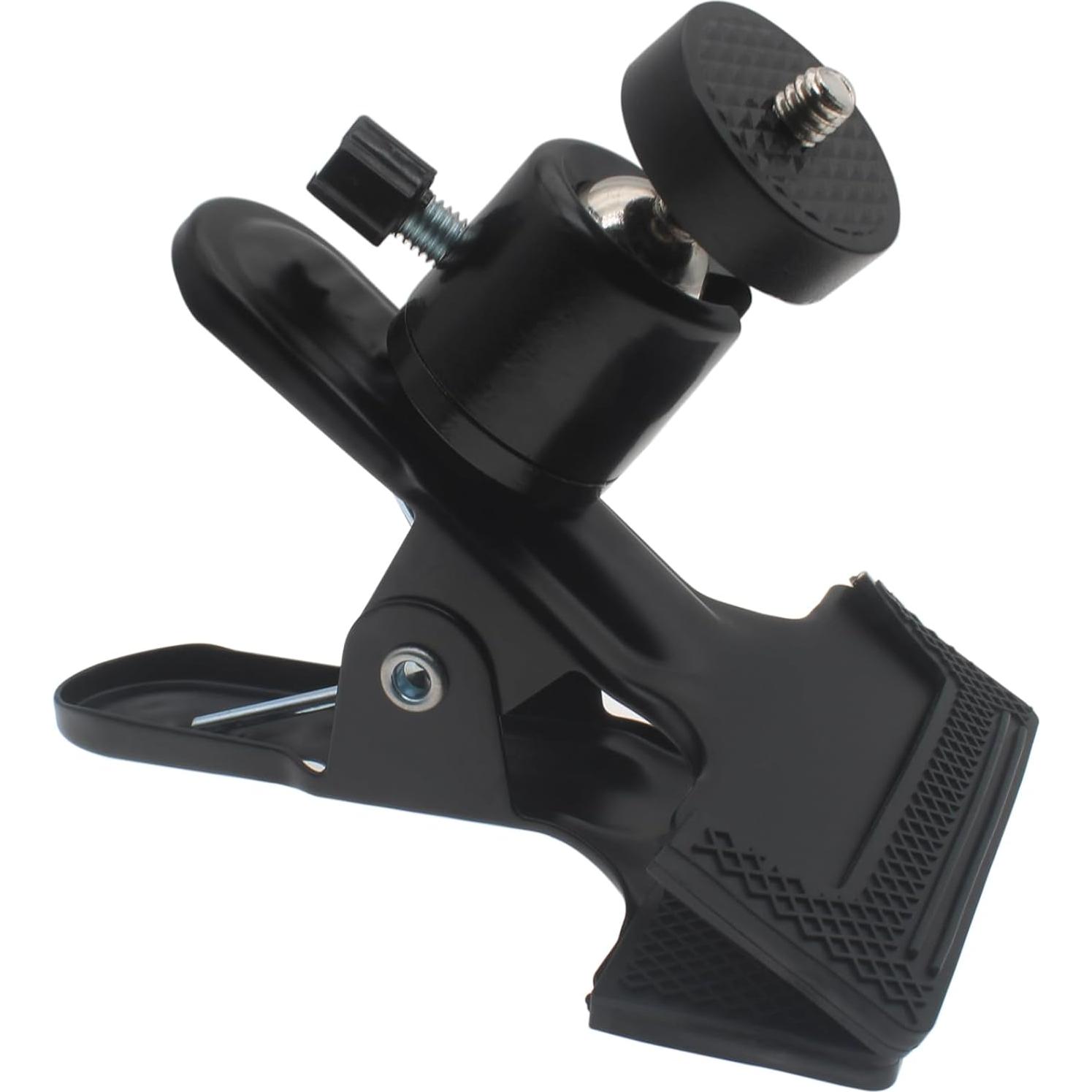 Abrazadera de Trípode HAJXZH para Cámara 360° Clip Negro