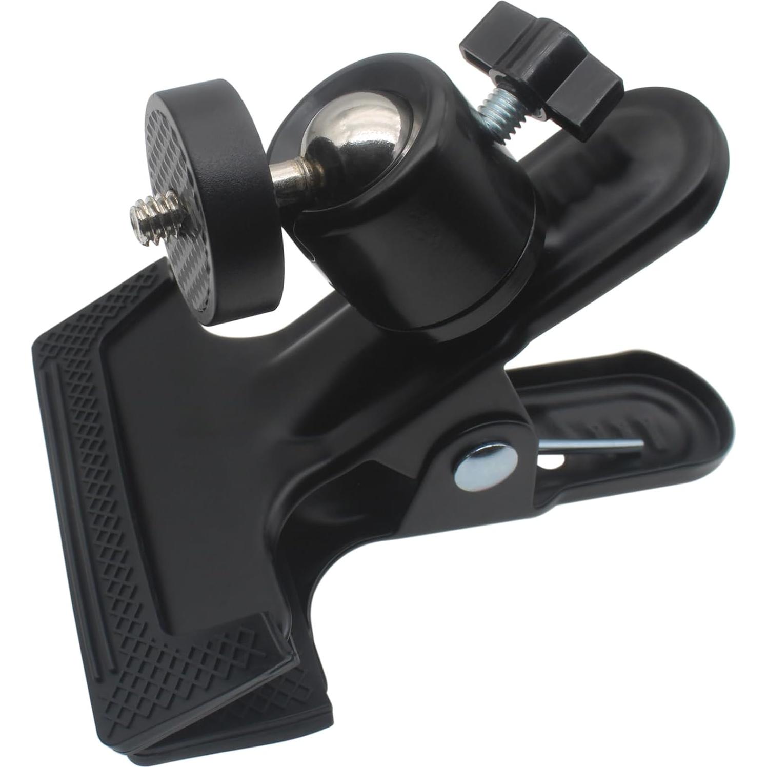 Abrazadera de Trípode HAJXZH para Cámara 360° Clip Negro