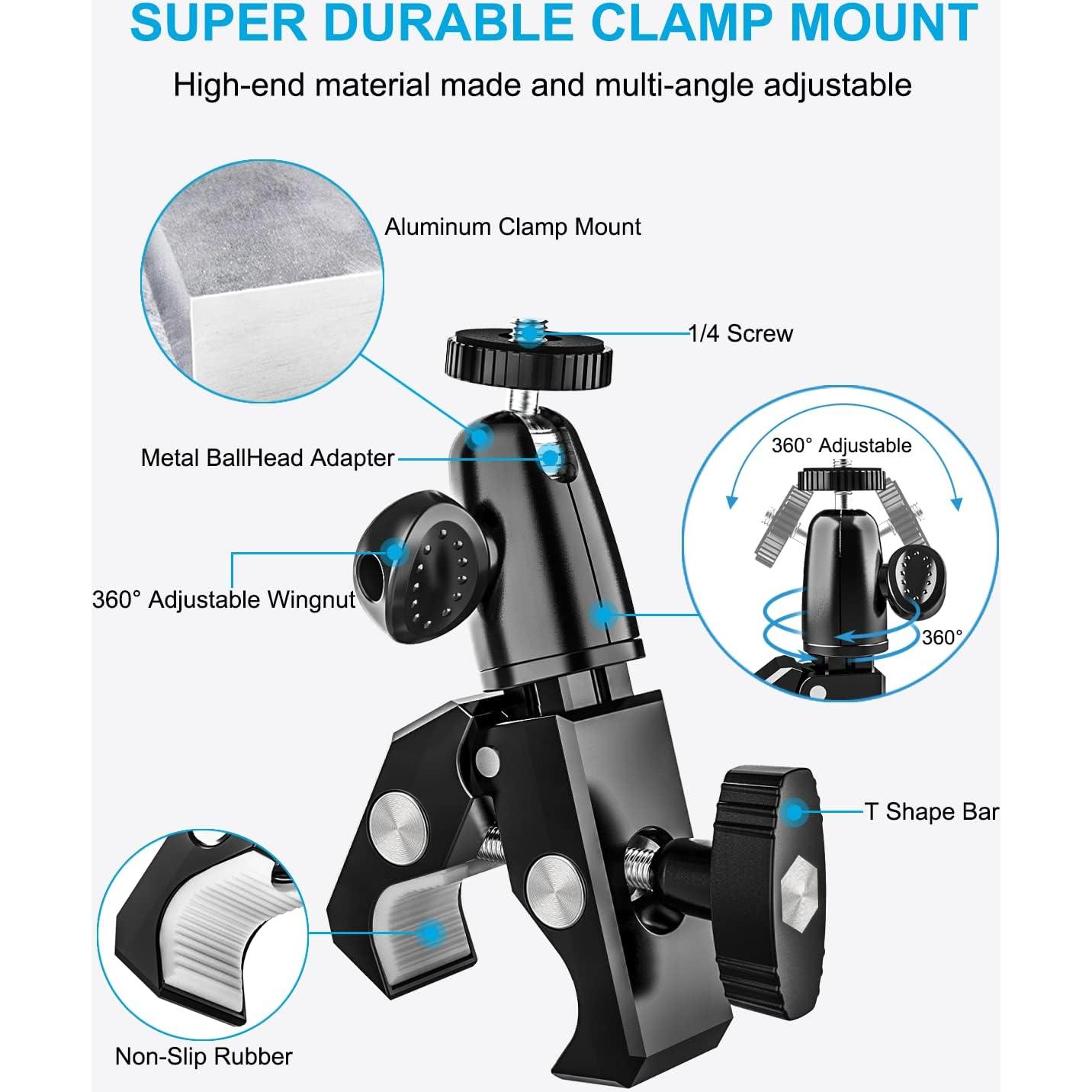 Soporte para Tableta Grande Woleyi con Rosca 1/4" para Bicicleta