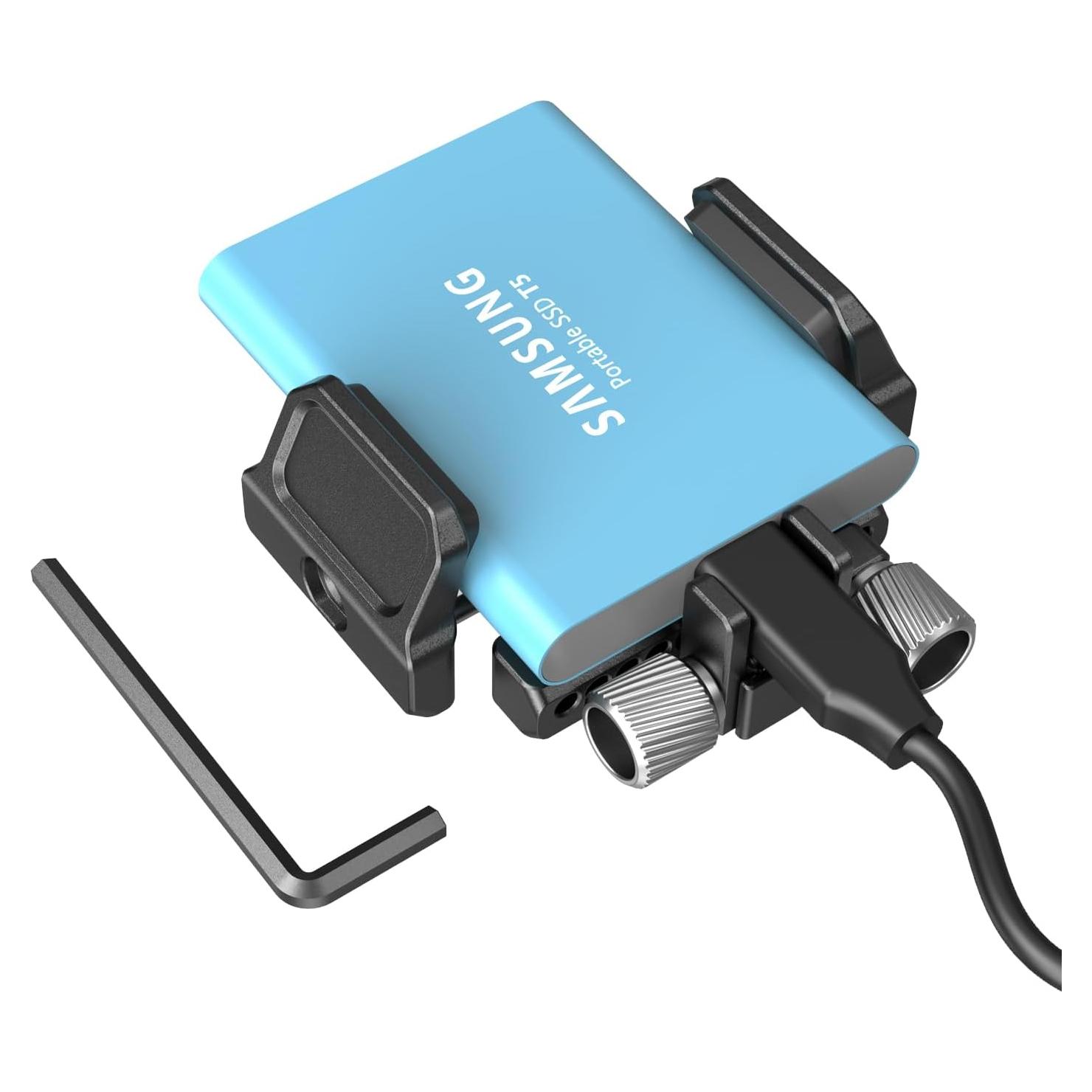 Soporte para SSD SMALLRIG BSH2343 para Samsung T5 y SanDisk