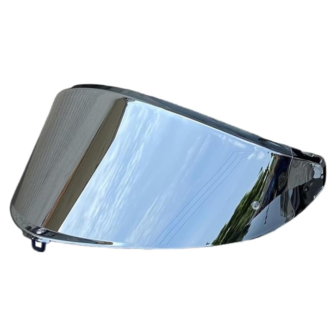 Visera de Casco BSTOP K6 Plata UV para Uso Diurno