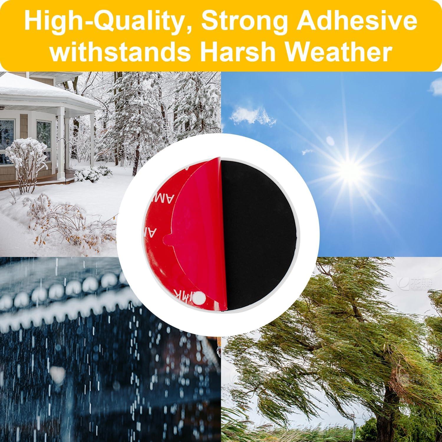 Soporte Adhesivo para Cámara Ring iTODOS - 2 Piezas, Instalación Sin Perforación