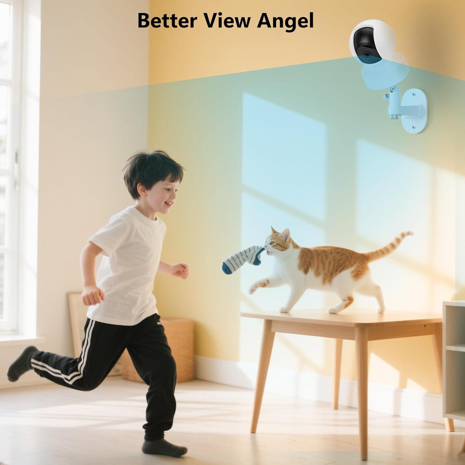 Soporte de Pared Adhesivo 2 Unidades Annkoifu para Cámara Kasa/Tapo