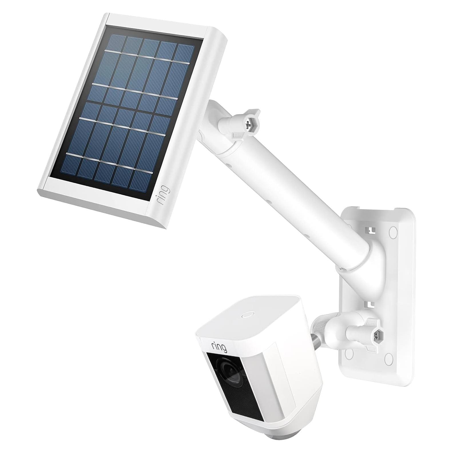 Soporte de Pared 2-en-1 HOLACA para Panel Solar y Cámara