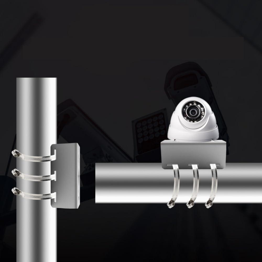 Soporte de Montaje en Poste Vertical CTXSumTec para Cámara CCTV