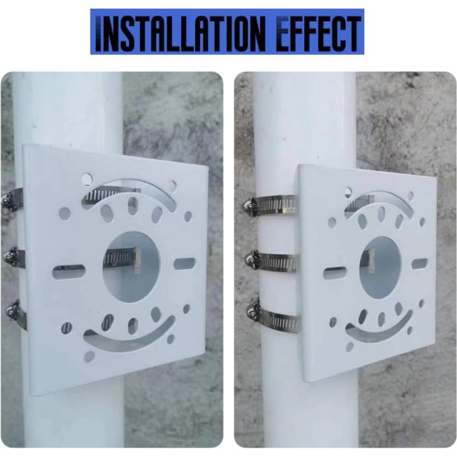 Soporte de Montaje en Poste Vertical CTXSumTec para Cámara CCTV