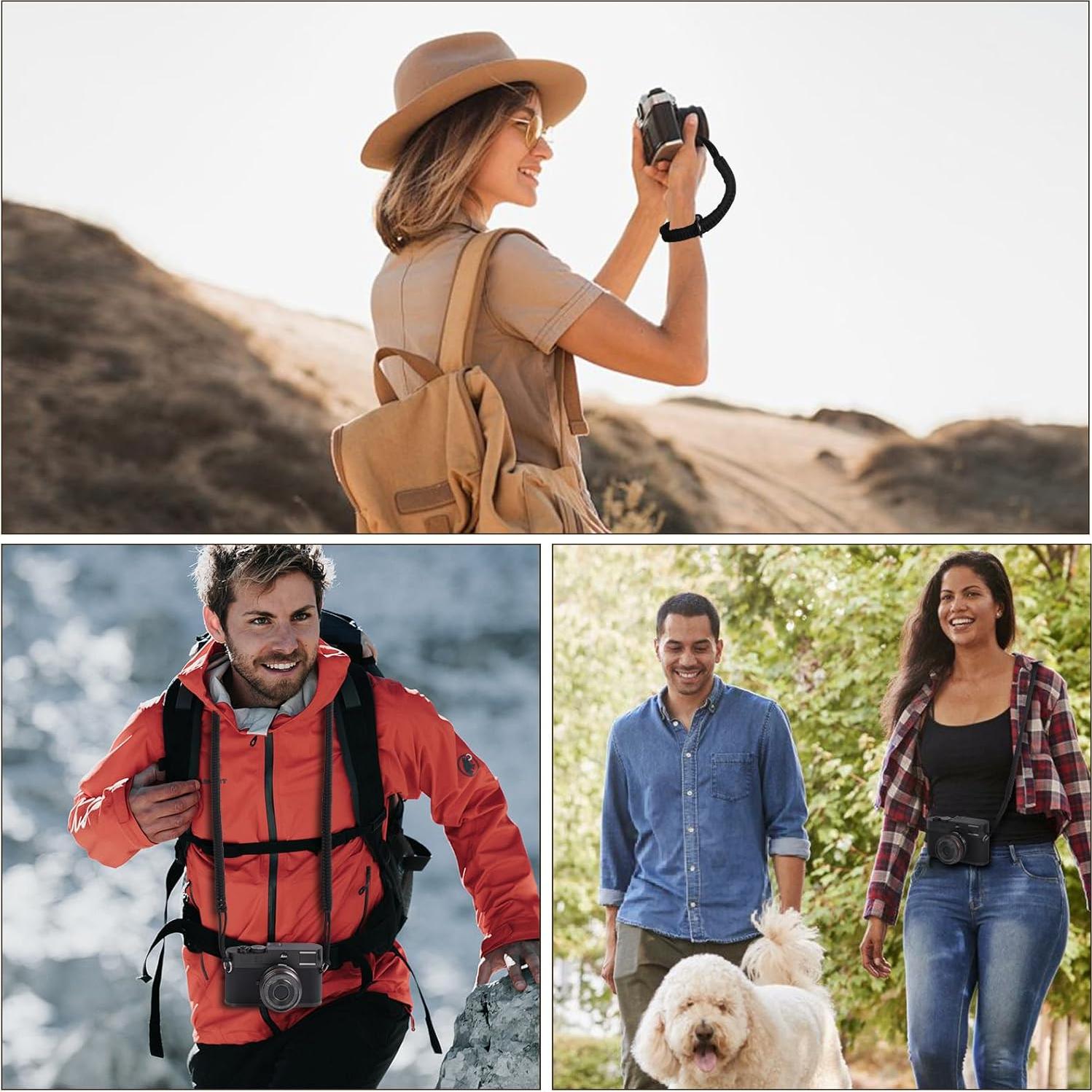 Correa de Cámara ARVOK 2 Pack 110cm Universal para Nikon Canon Sony