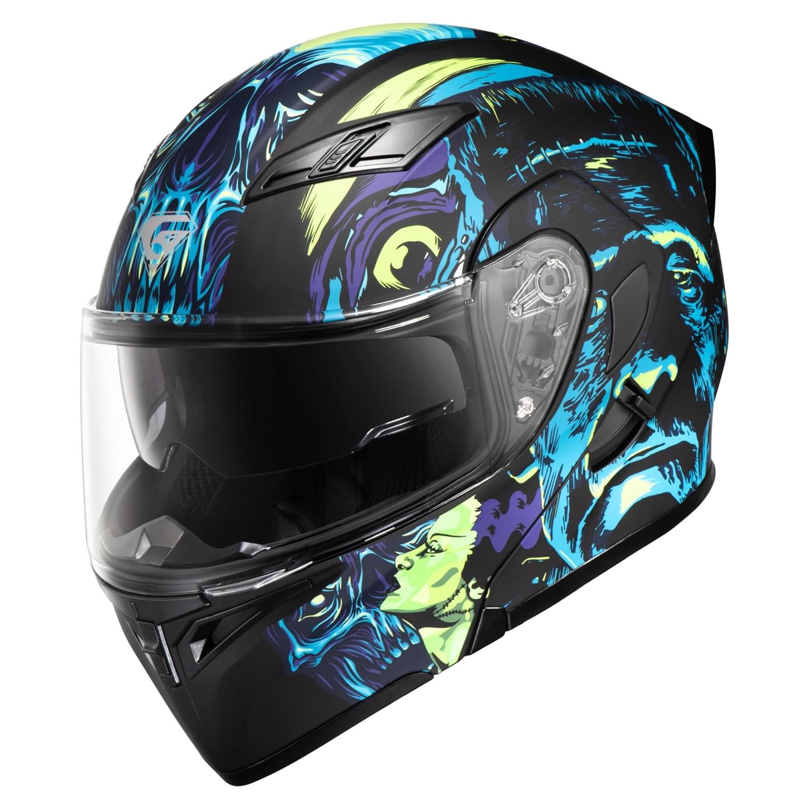 Casco Modular KYPARA 101 Doble Visor Mediano Multicolor